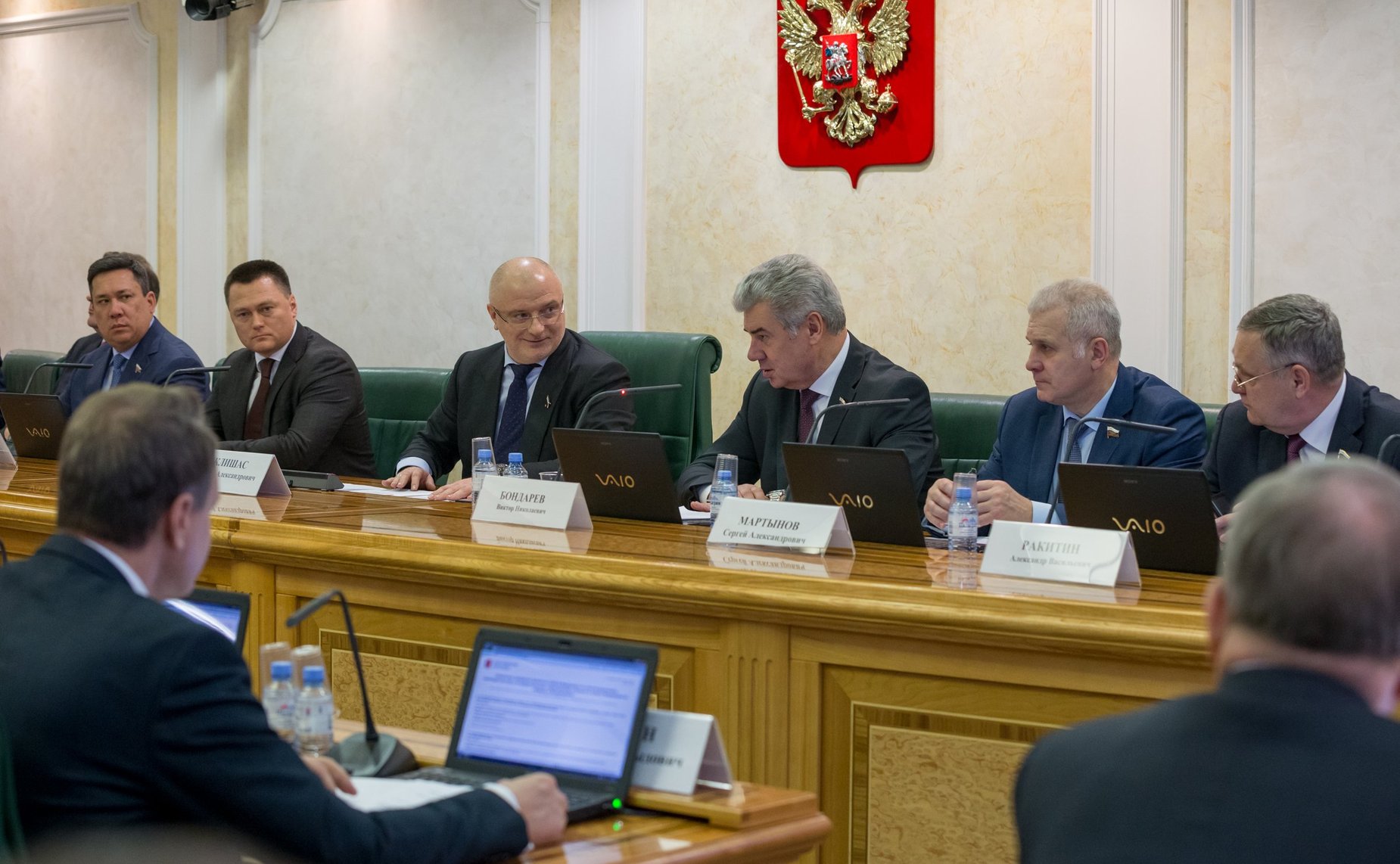 Совместное заседание Комитета СФ по конституционному законодательству и государственному строительству и Комитета СФ по обороне и безопасности