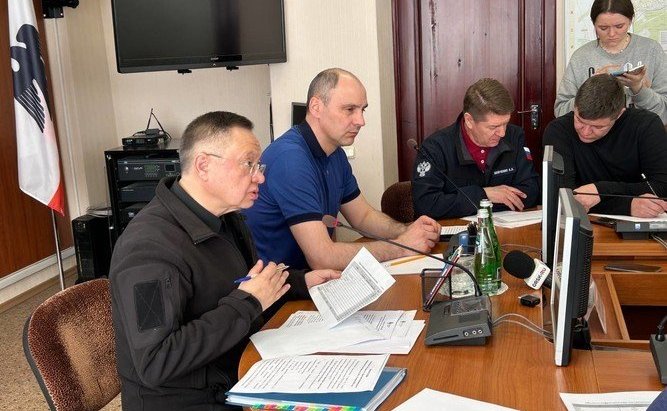 Андрей Шевченко находится в рабочей поездке в Оренбургской области, пострадавшей от мощного паводка