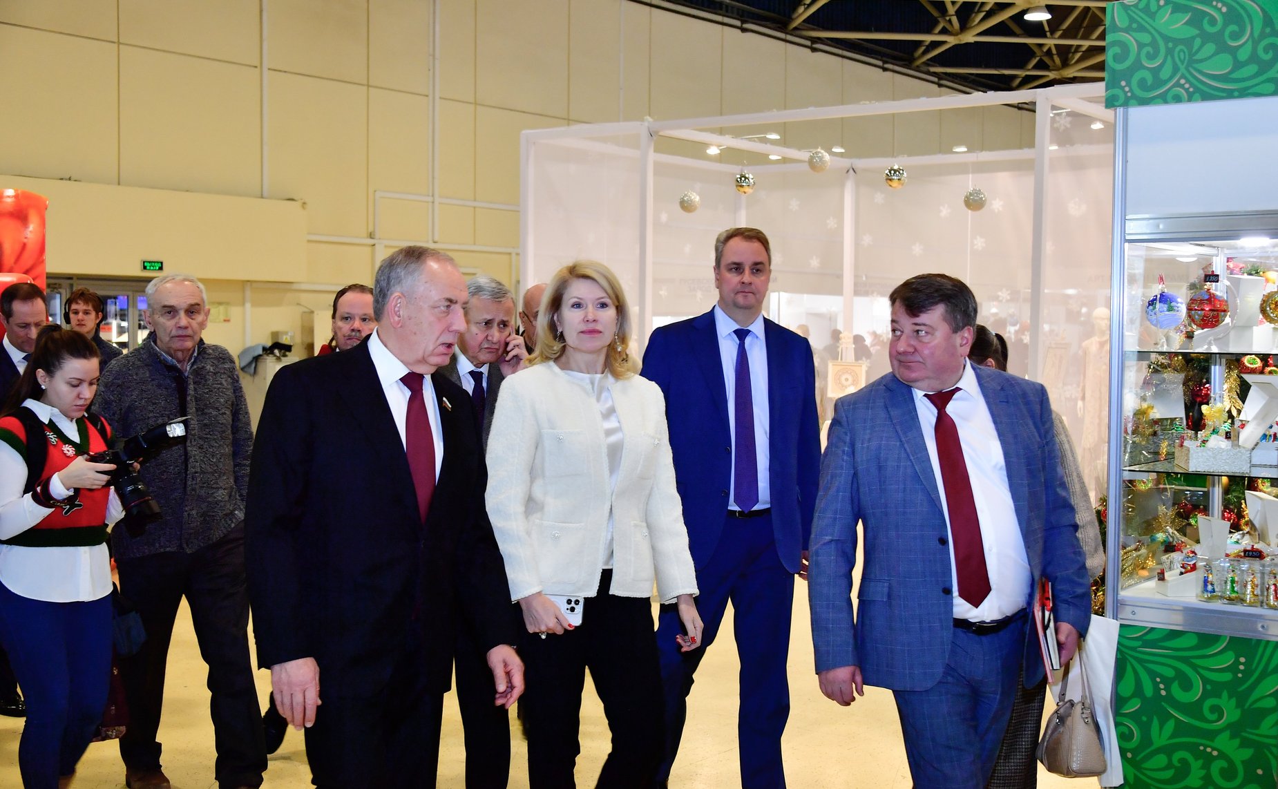 Сергей Митин принял участие в XXXIV выставке-ярмарке народных художественных промыслов России «Ладья. Зимняя сказка-2023»