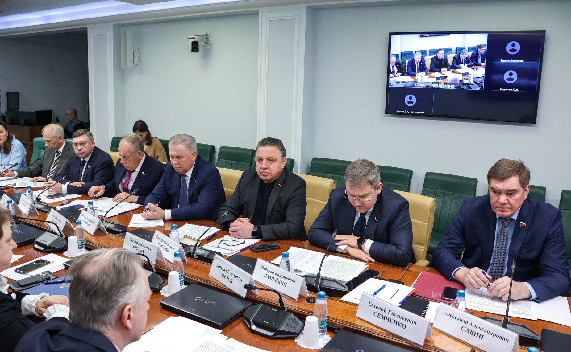 Заседание Комиссии Совета Федерации по мониторингу законодательства Российской Федерации в сфере государственного контроля (надзора) и муниципального контроля в РФ