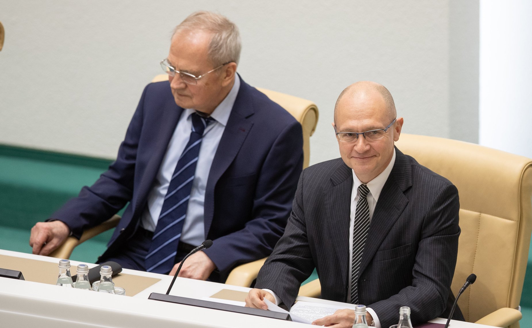 Валерий Зорькин и Сергей Кириенко