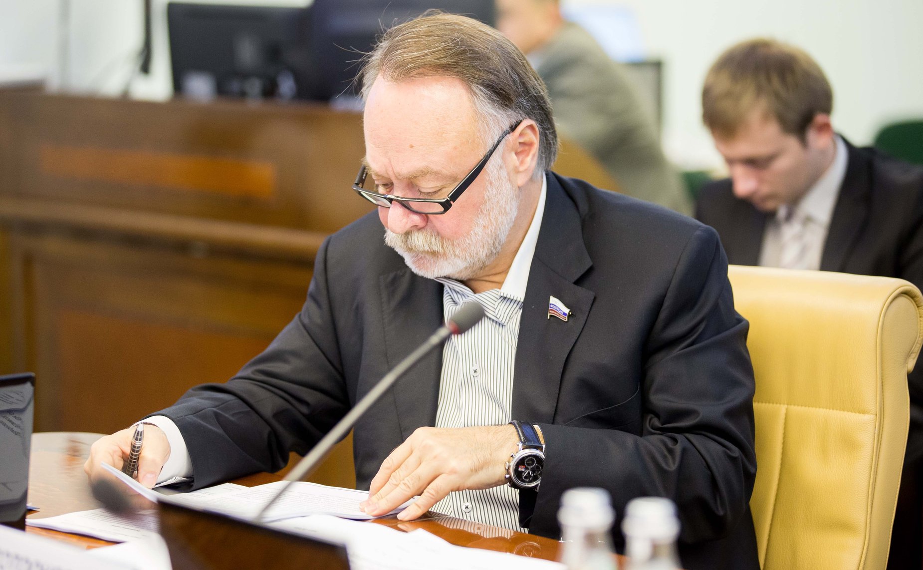 А. Тотоонов Заседание Комитета Совета Федерации по науке, образованию и культуре