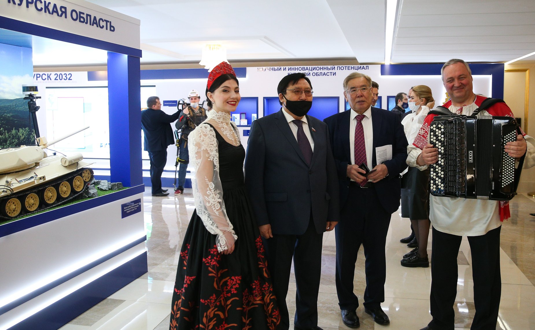 Открытие выставки Курской области в Совете Федерации