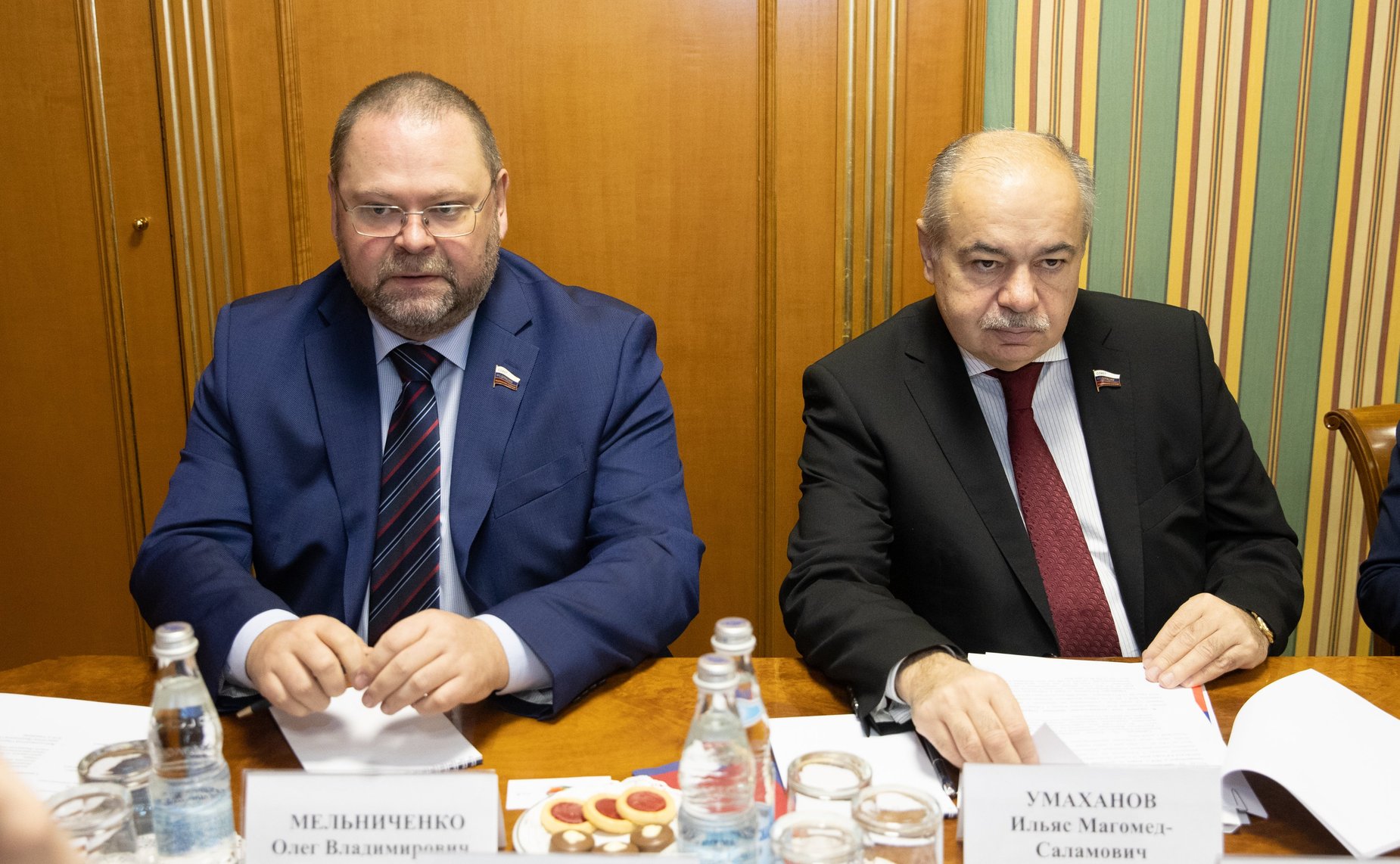 Встреча И. Умаханова с Послом Республики Узбекистан в РФ Б. Асадовым