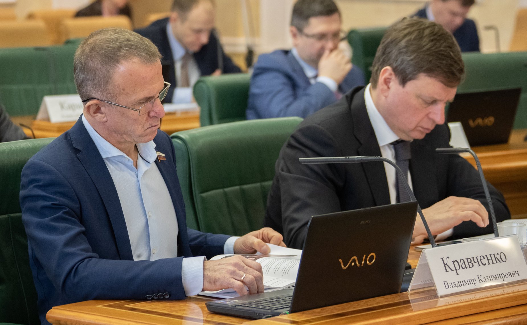 Владимир Кравченко и Андрей Епишин