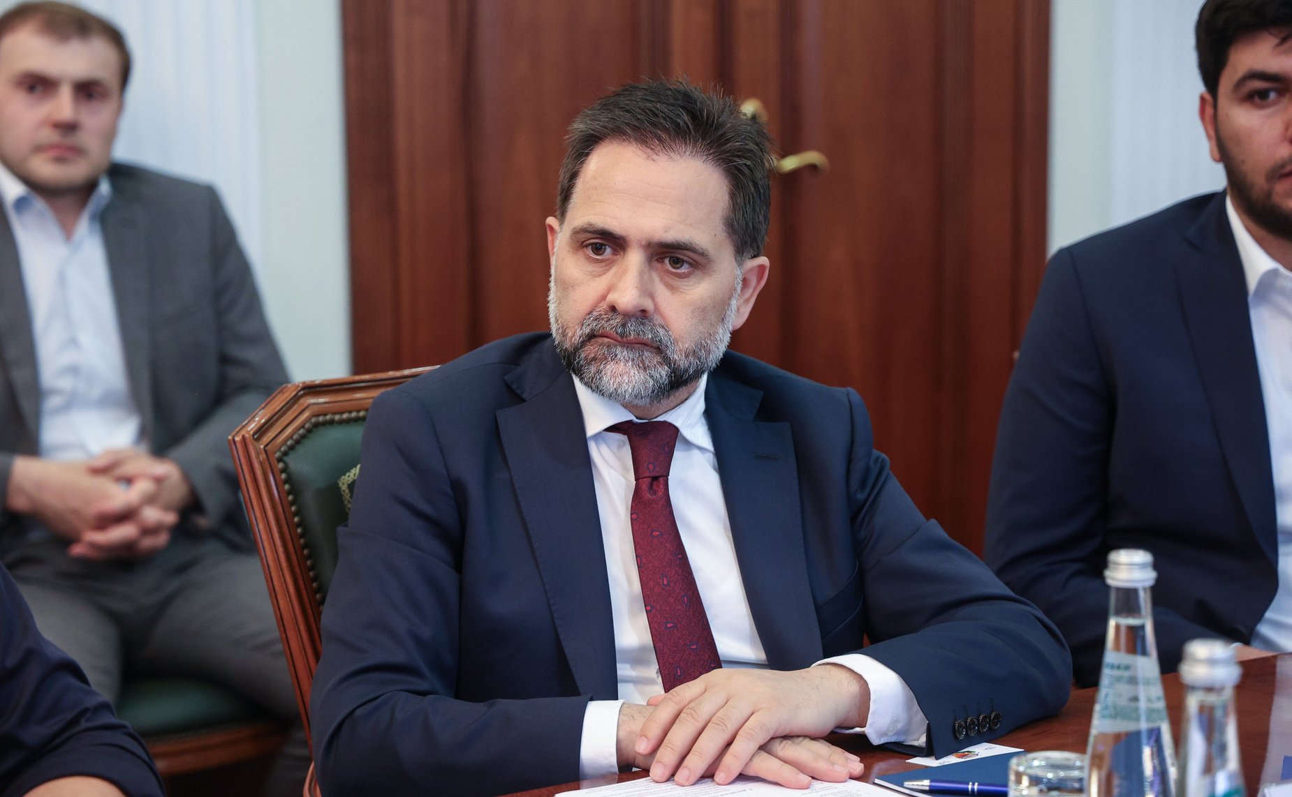 Ильяс Умаханов провел встречу с делегацией турецкой провинции Эрзурум во главе с ее губернатором Мустафой Чифчи