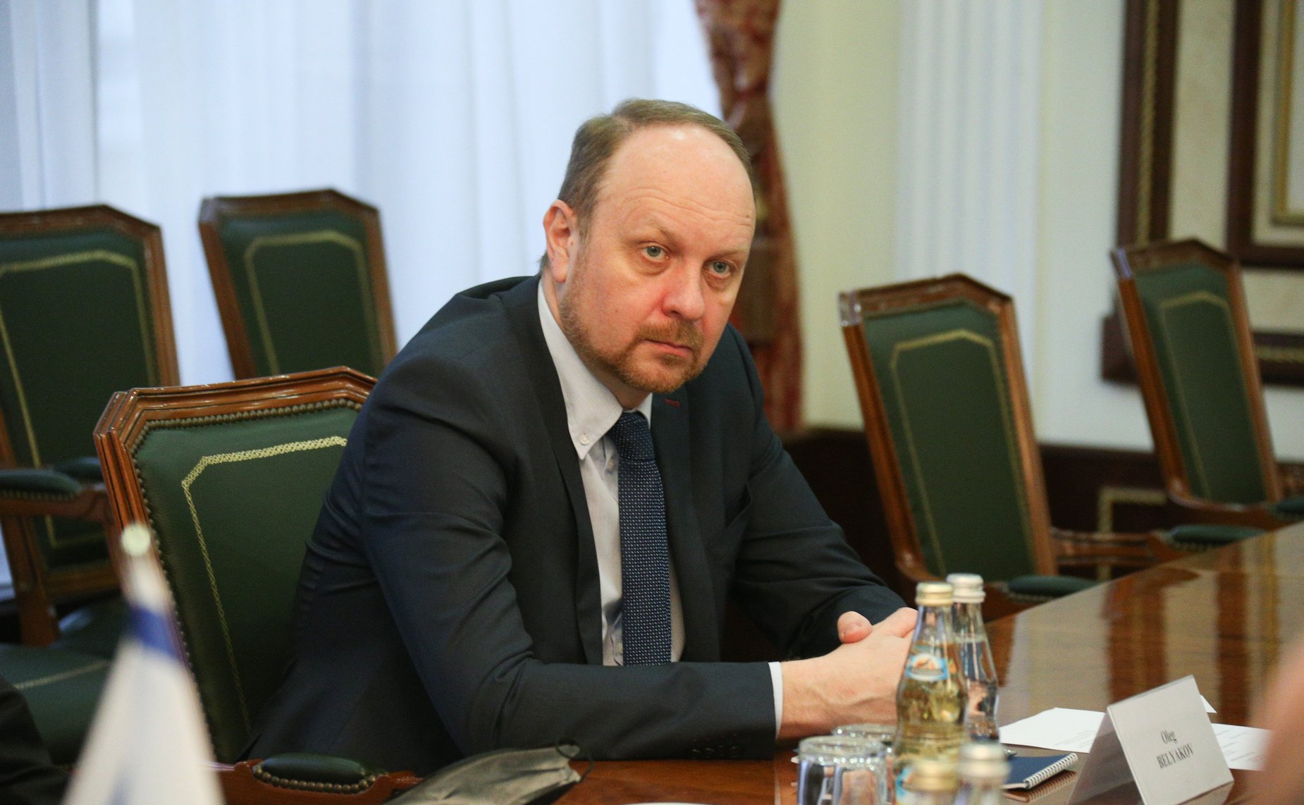 Встреча заместителя Председателя СФ Константина Косачева с Министром туризма Израиля