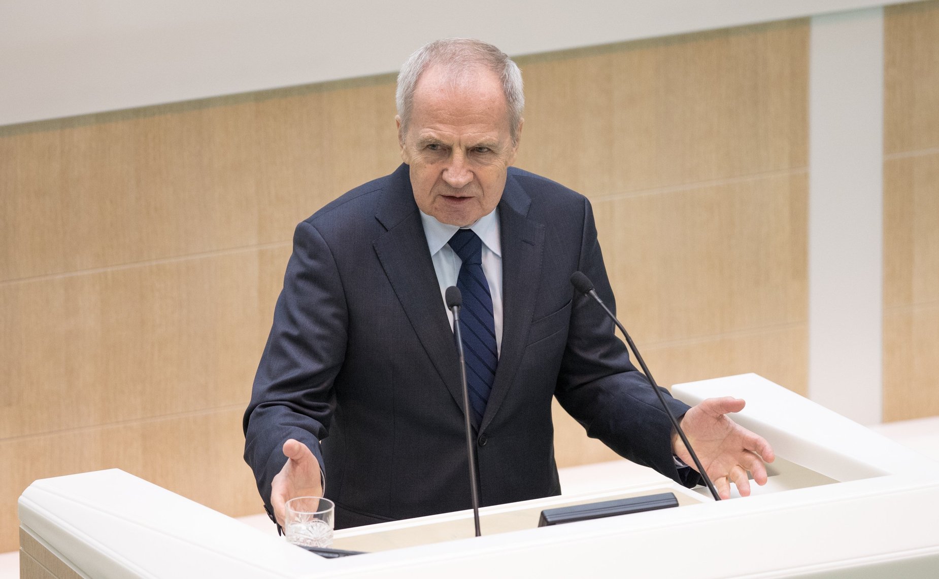 Председатель Конституционного суда В. Зорькин