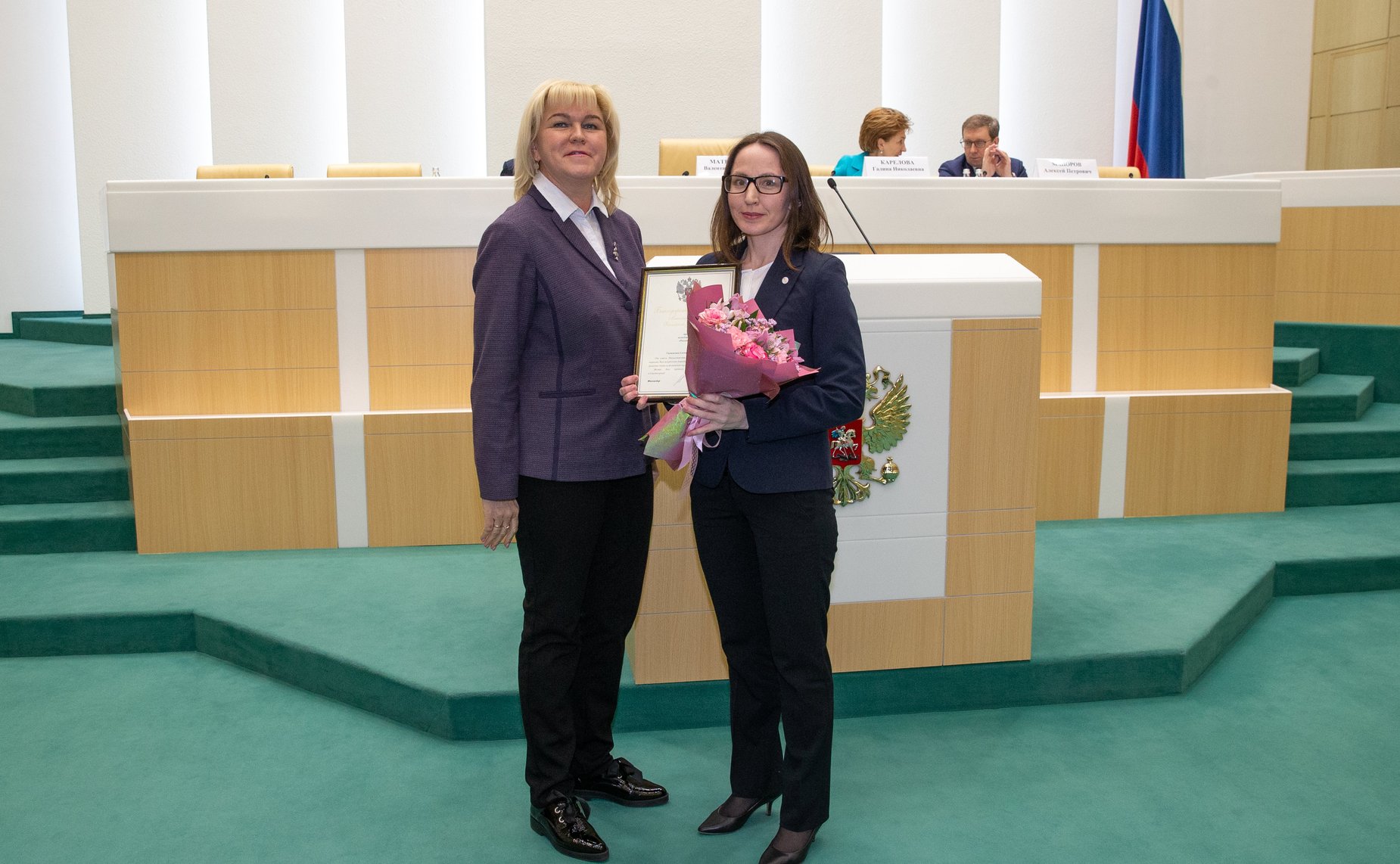 Встреча Валентины Матвиенко с тружениками социальной сферы села