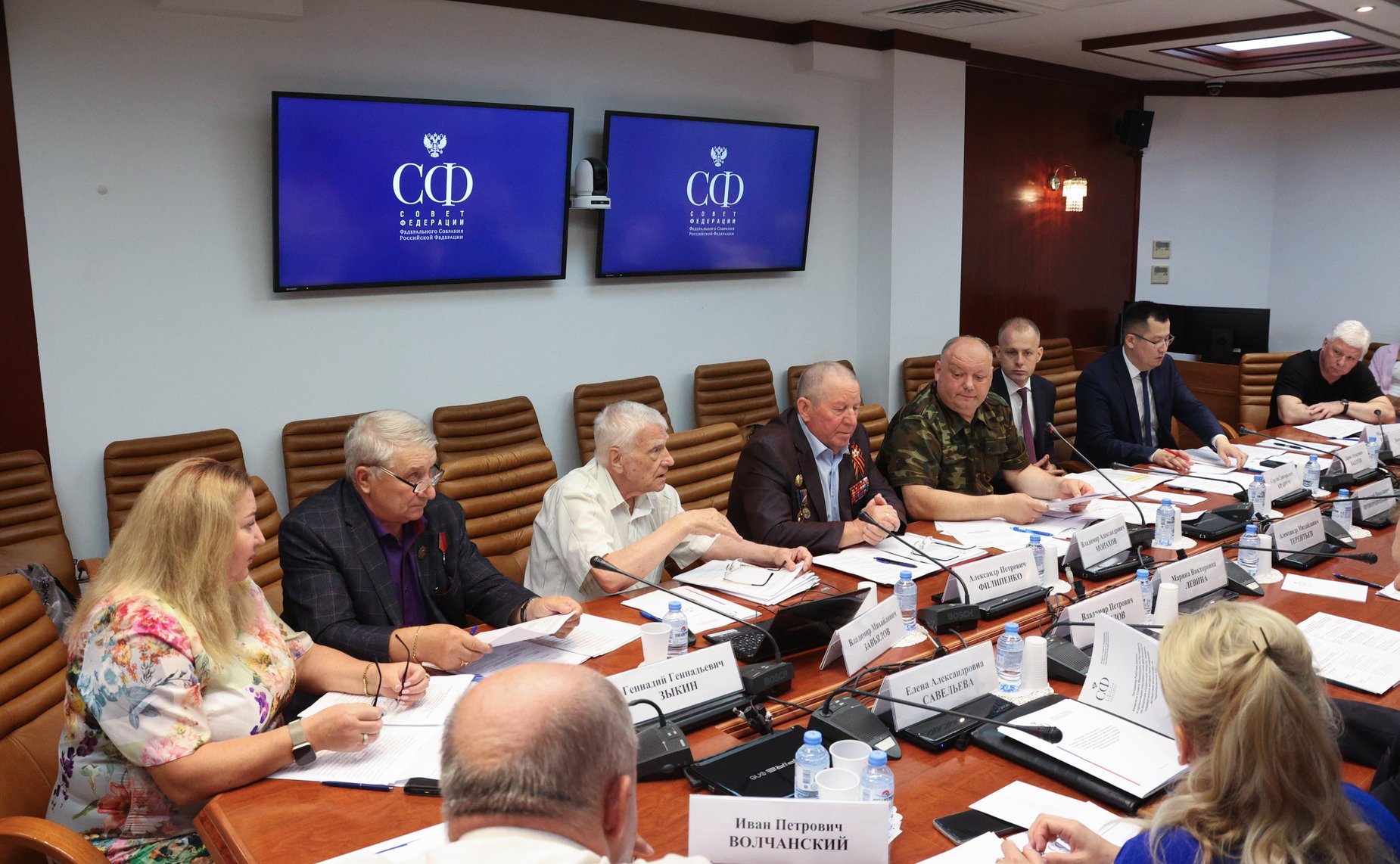 Заседание рабочей группы Комитета СФ по Регламенту и организации парламентской деятельности по вопросам социальной защиты граждан, подвергшихся воздействию радиации вследствие катастрофы на Чернобыльской АЭС