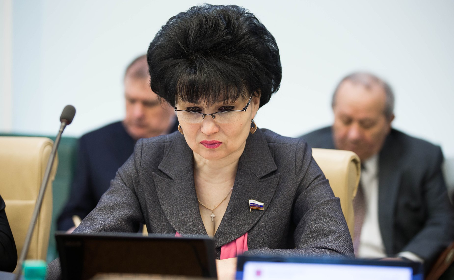 С. Солнцева Заседание Комитета Совета Федерации по науке, образованию и культуре