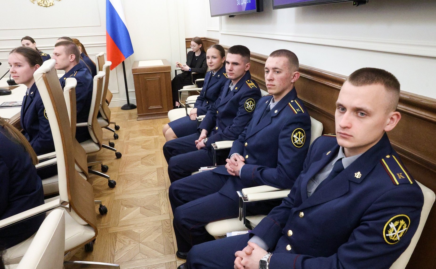 Встреча сенатора РФ с курсантами Псковского филиала Санкт-Петербургского университета ФСИН