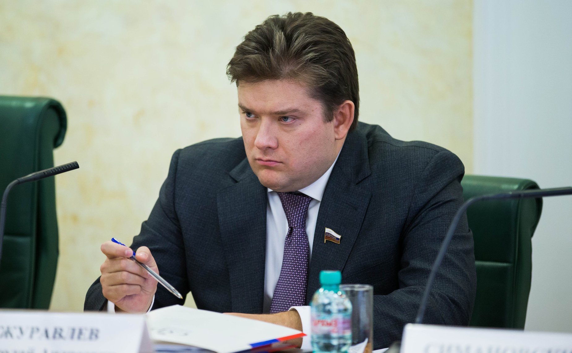 Н. Журавлев на заседании Межрегионального банковского совета при Председателе СФ