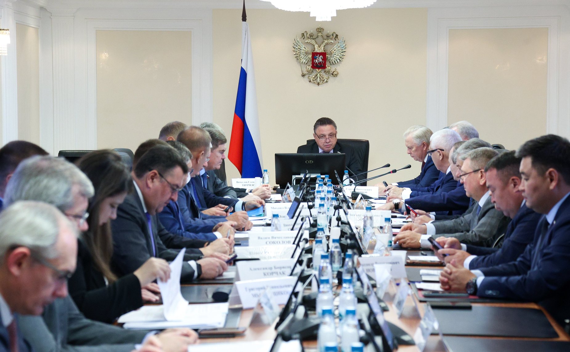 Заседание Комитета Совета Федерации по Регламенту и организации парламентской деятельности