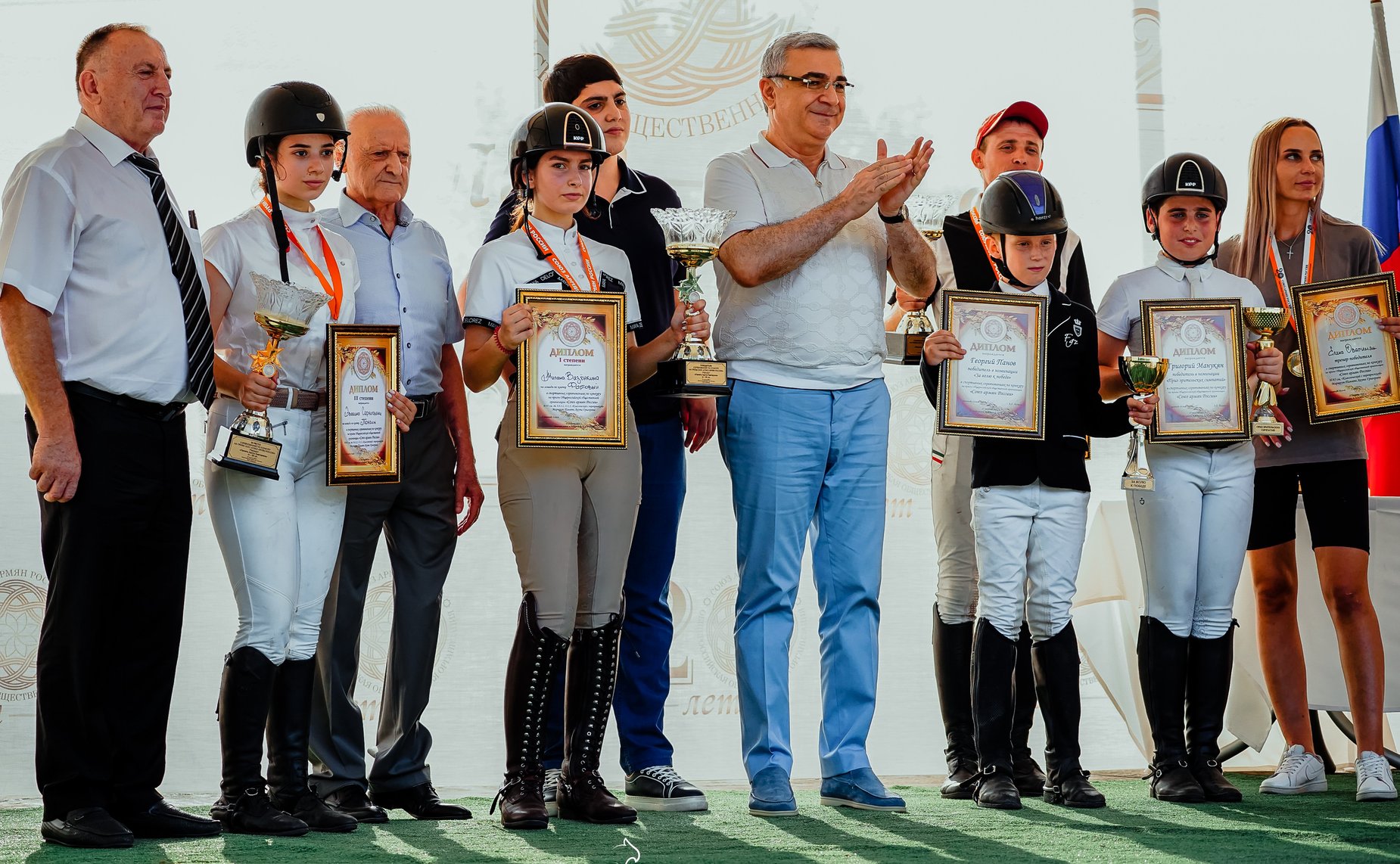 Владимир Бекетов принял участие в проведении соревнований по конному спорту в Краснодарском крае