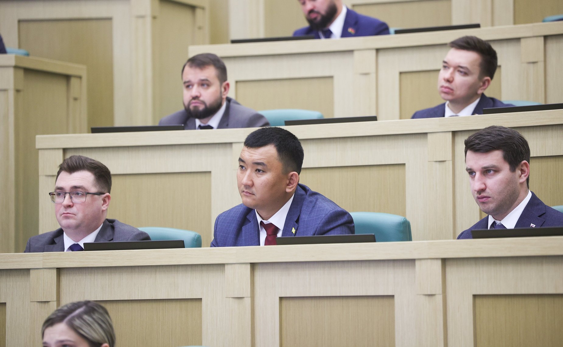 Заседание Палаты молодых законодателей при Совете Федерации