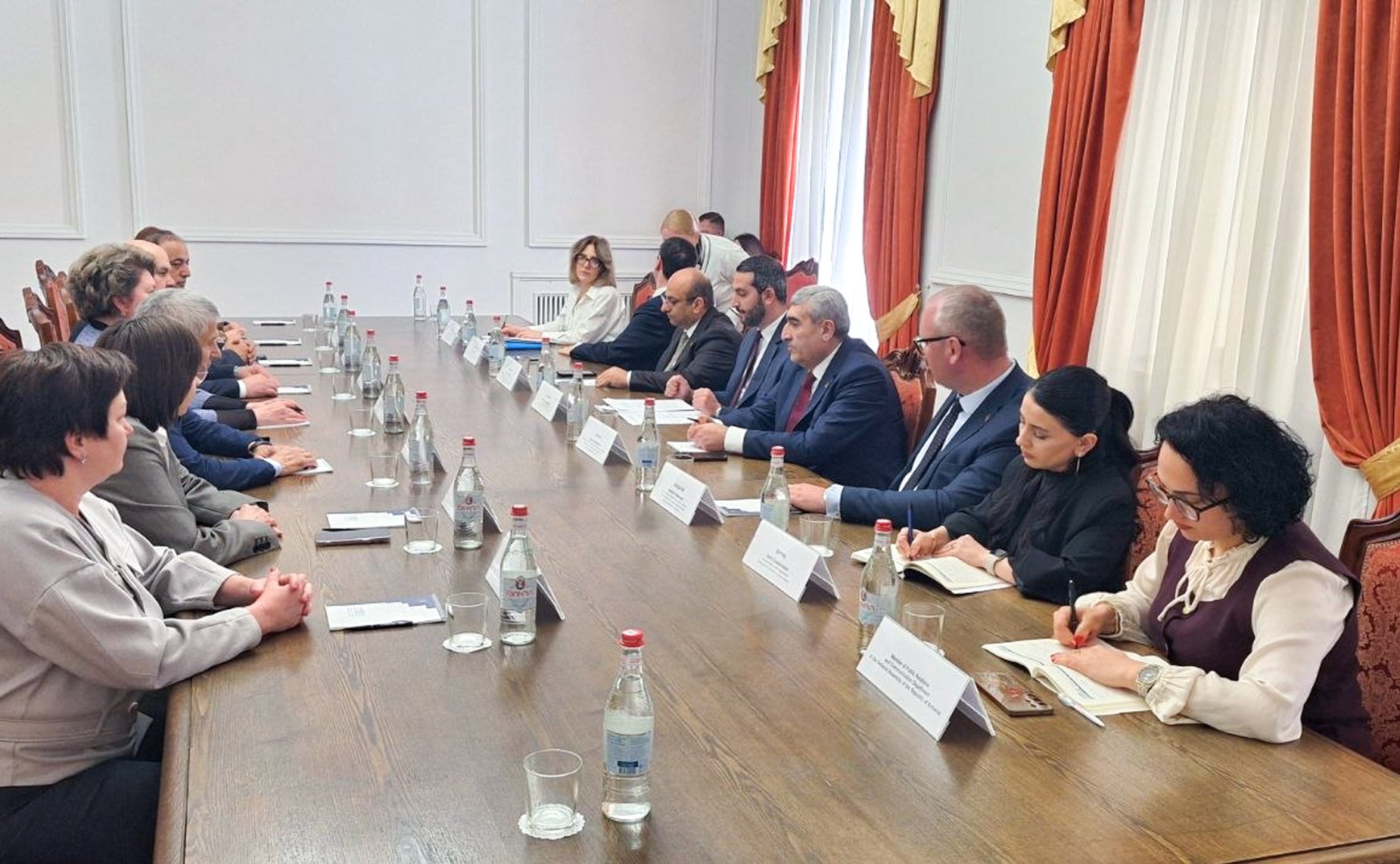 Участие сенаторов РФ в заседании Постоянной комиссии МПА СНГ по аграрной политике, природным ресурсам и экологии