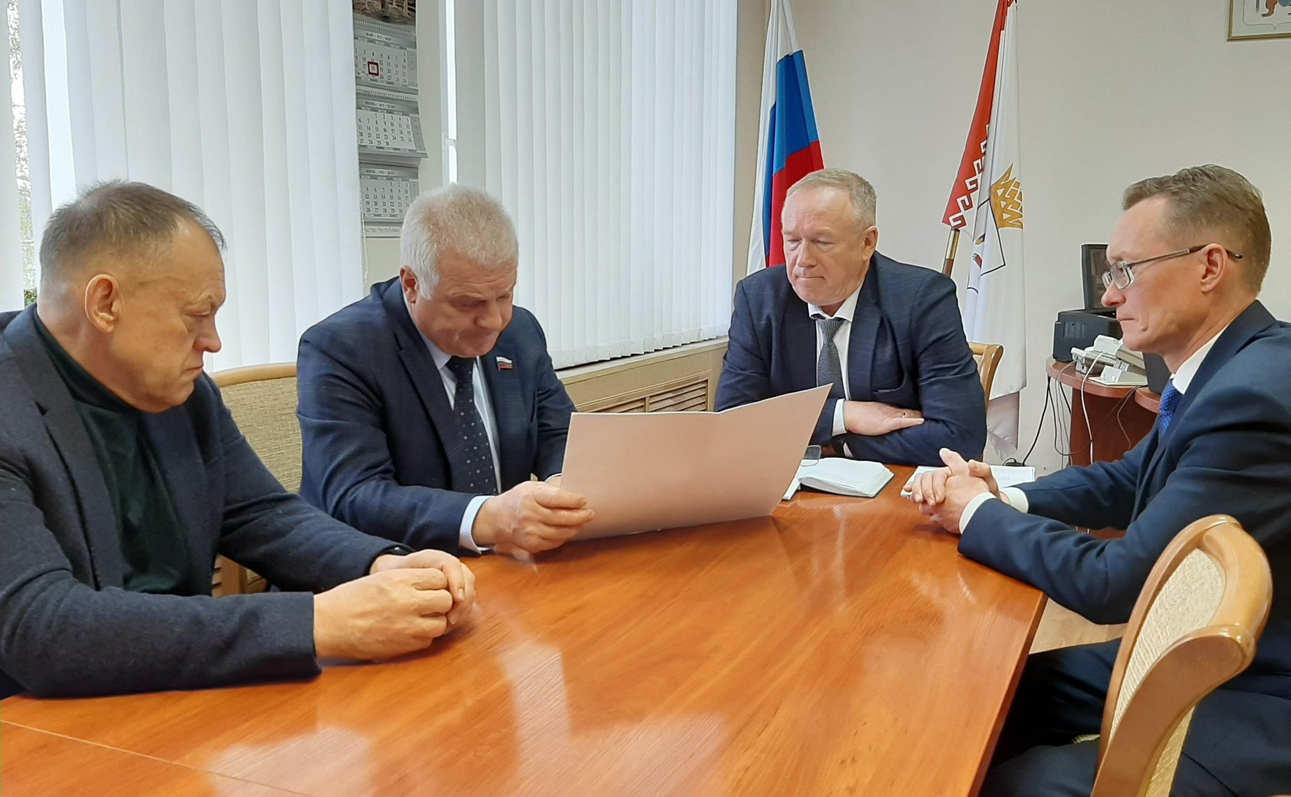 Сергей Мартынов в ходе рабочей поездки в регион посетил Советский район