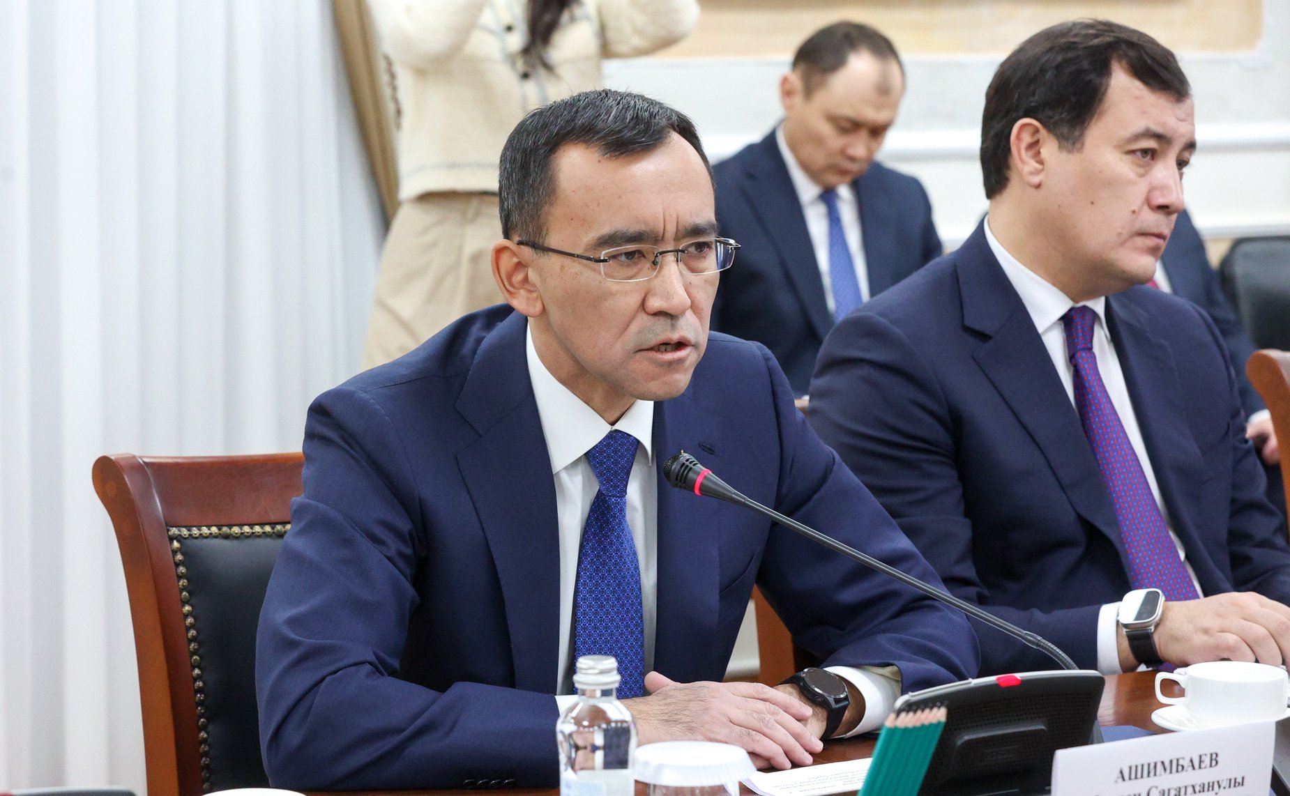 Валентина Матвиенко встретилась с Председателем Сената Парламента Республики Казахстан Мауленом Ашимбаевым