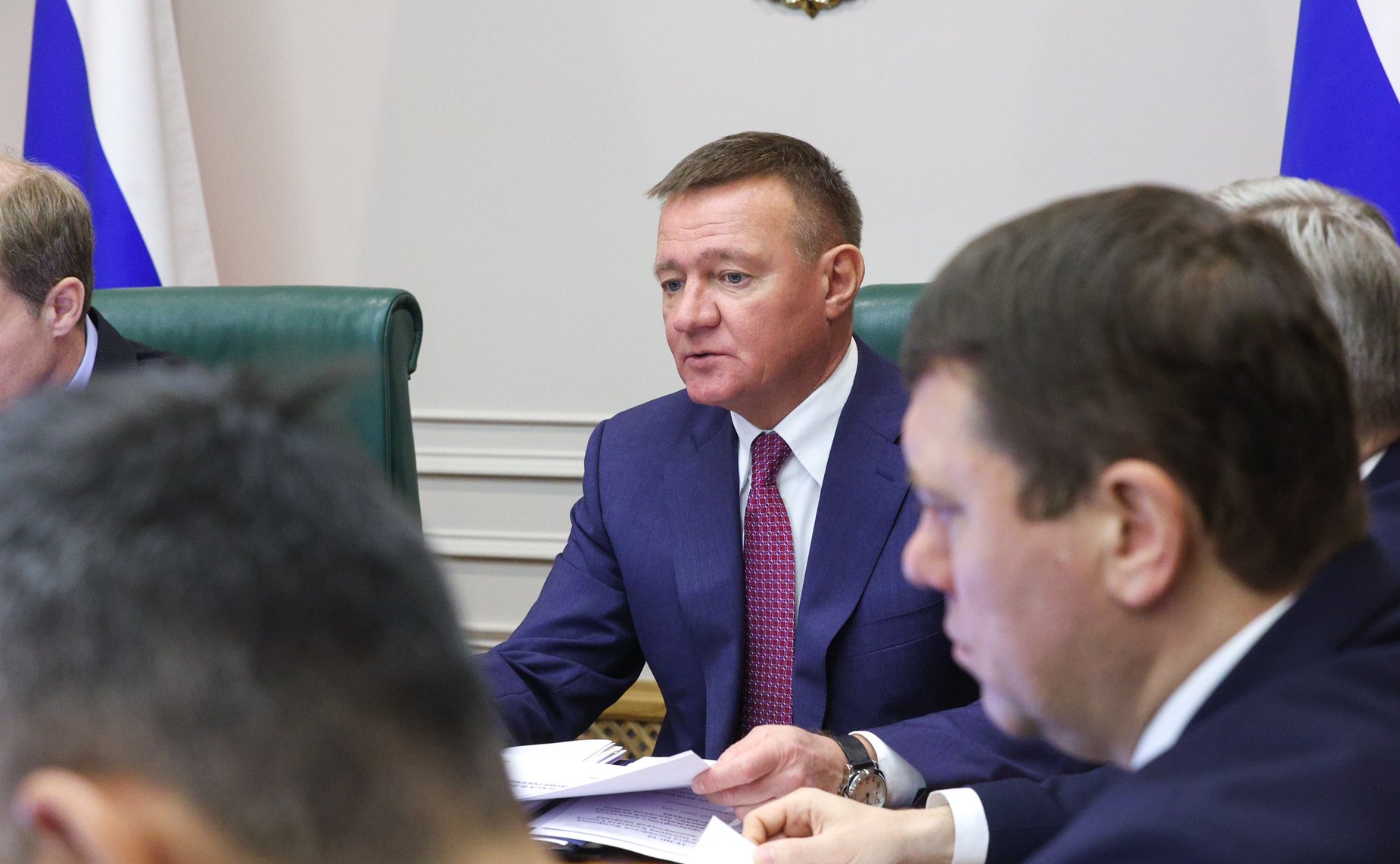 Заседание Комитета Совета Федерации по экономической политике (в рамках Дней Смоленской области в Совете Федерации)