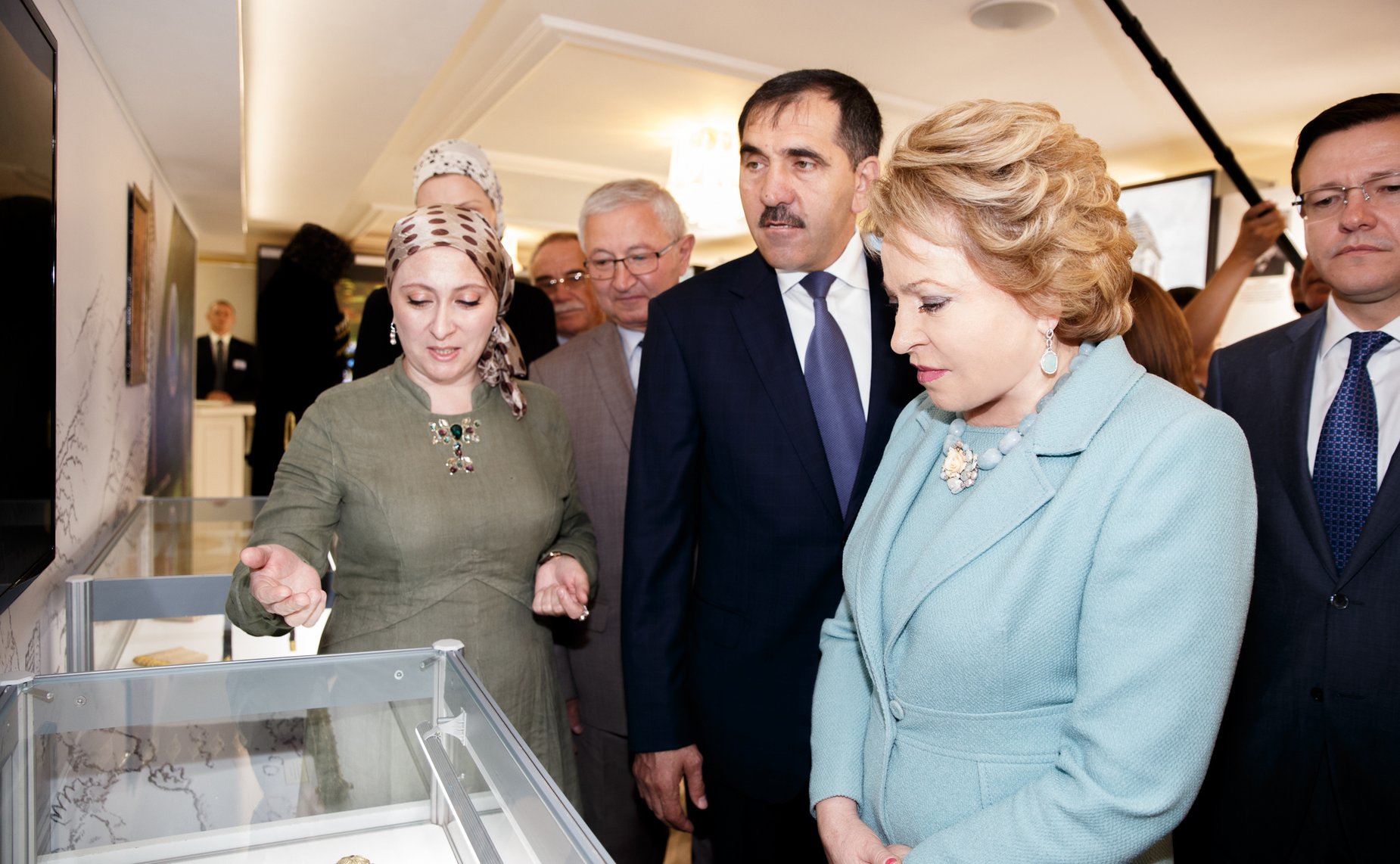 Выставка, посвященную истории, культуре и социально-экономическому развитию Республики Ингушетия в Совете Федерации