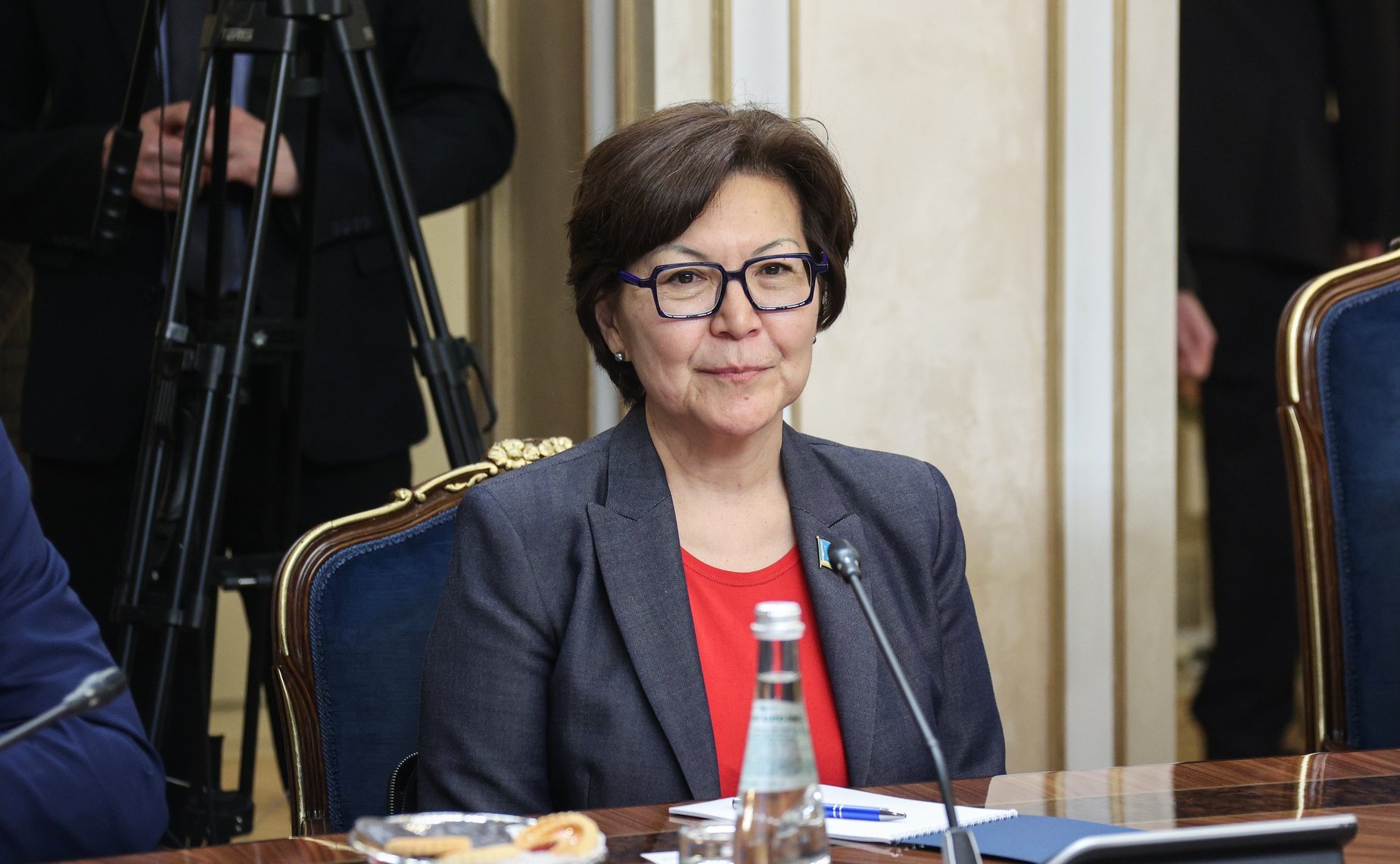 Валентина Матвиенко провела встречу с Председателем Мажилиса Парламента Республики Казахстан Ерланом Кошановым