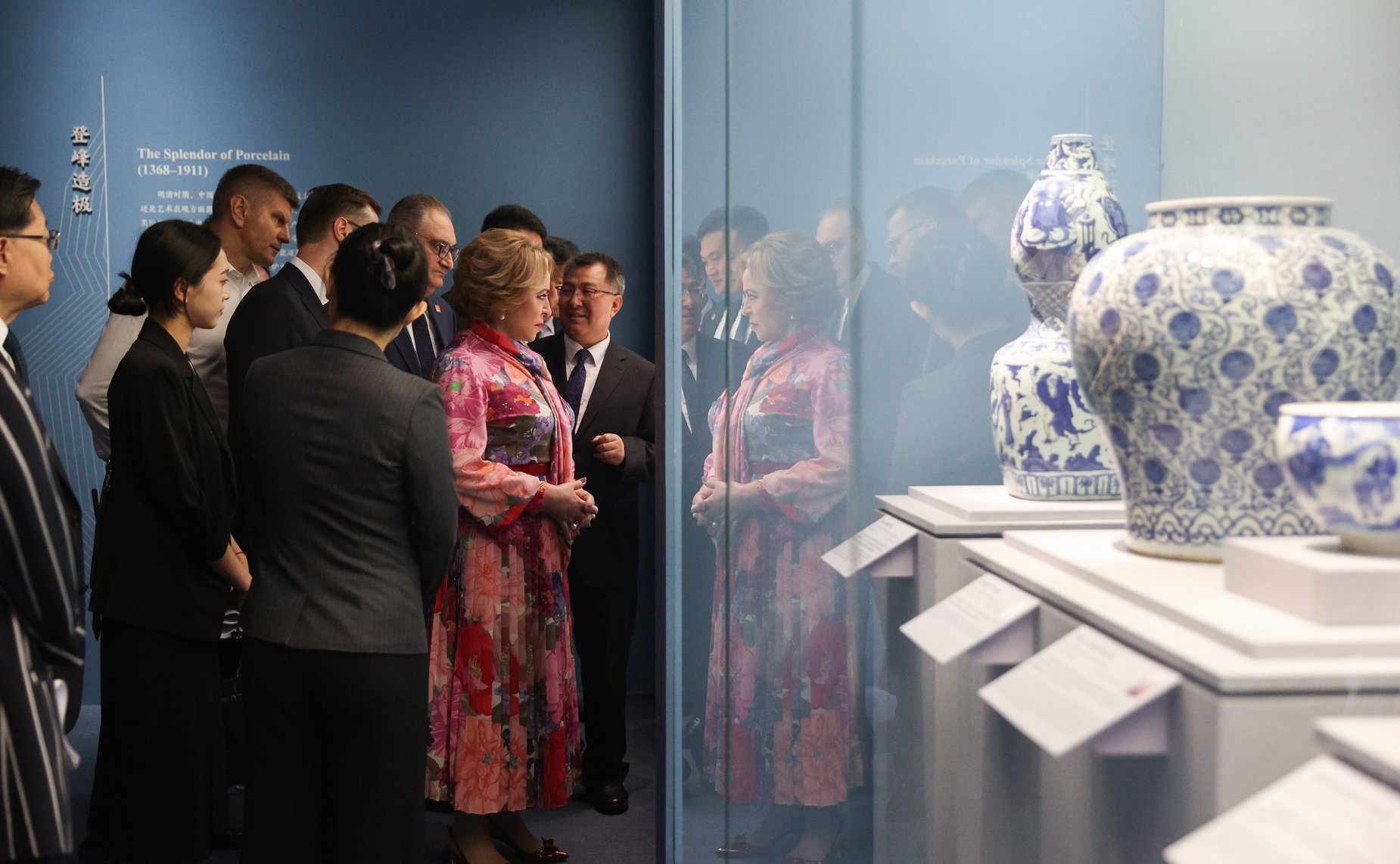 Посещение Председателем Совета Федерации Валентиной Матвиенко Государственного музея Китая
