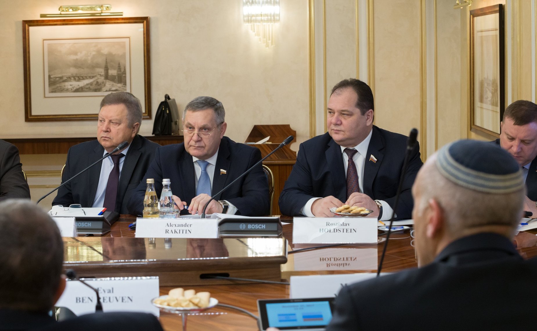 В СФ состоялось совместное заседание Комитета по международным делам, Комитета по обороне и безопасности и Комиссии по иностранным делам и безопасности Кнессета Израиля