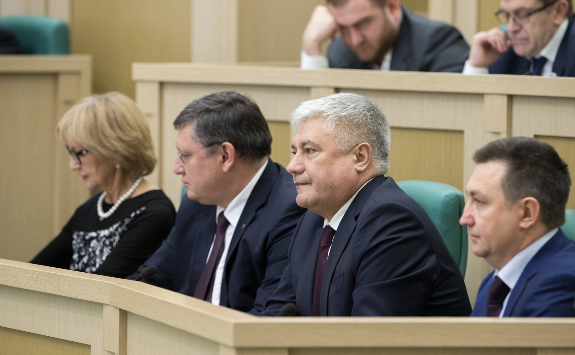 Министр МВД РФ В. Колокольцев