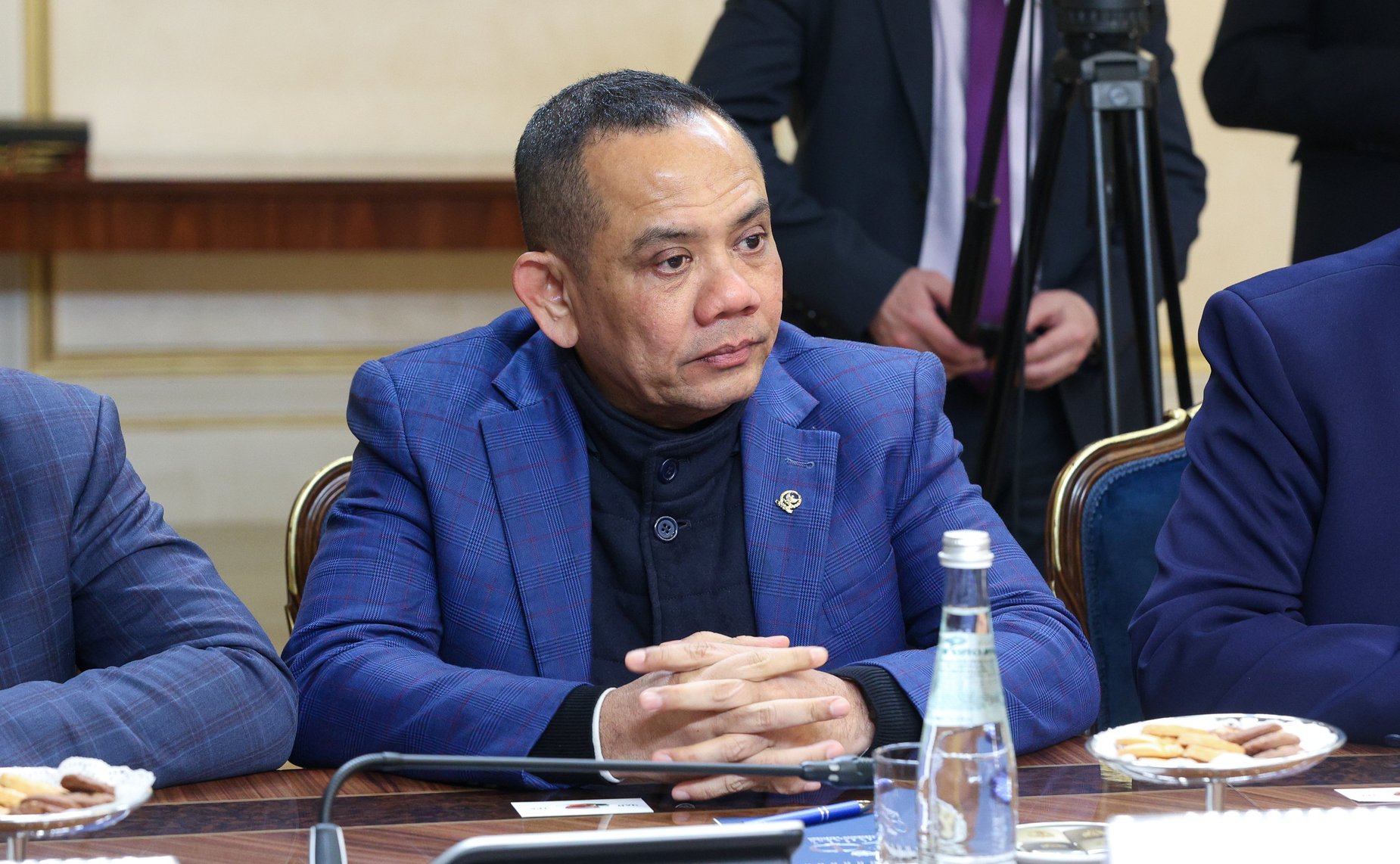 Валентина Матвиенко провела встречу с Председателем Совета представителей регионов Республики Индонезии Султаном Бактиаром Наджамундином