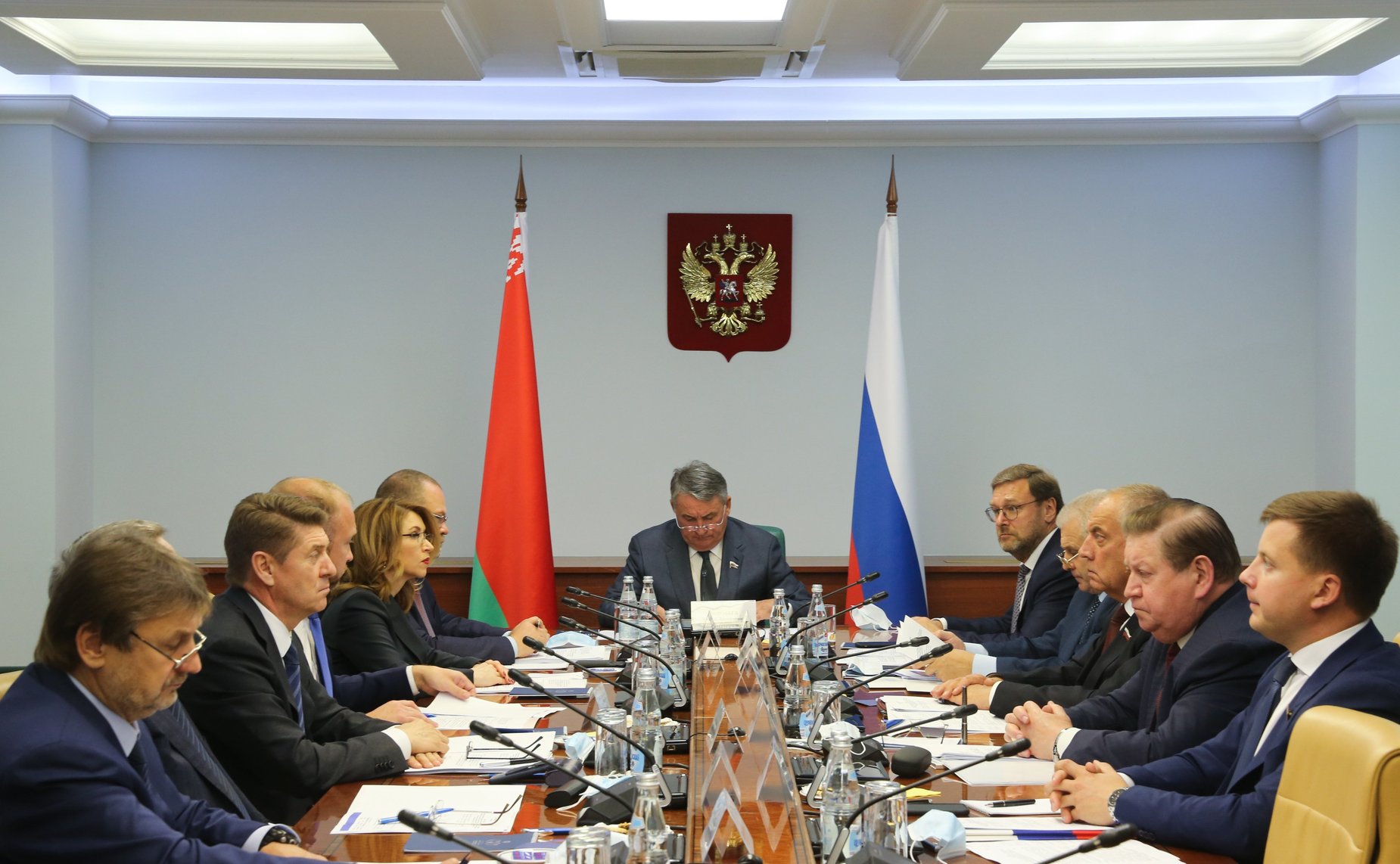 VII заседание Межпарламентской комиссии Совета Федерации и Совета Республики Национального собрания Республики Беларусь по межрегиональному сотрудничеству в рамках VII Форума регионов Беларуси и России в режиме видеоконференцсвязи