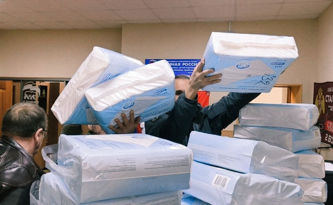 Андрей Хапочкин посетил социальные и оборонные объекты Шебекинского округа Белгородской области