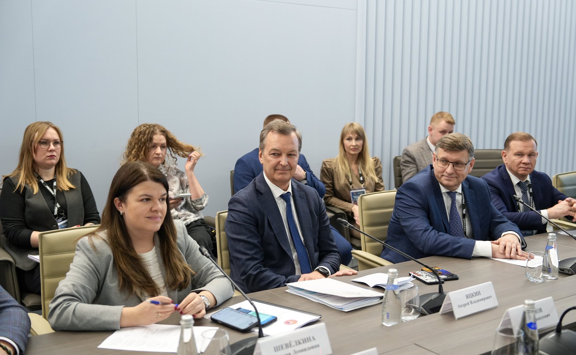 Первый заместитель Председателя Совета Федерации Андрей Яцкин выступил на заседании круглого стола, посвященного реализации проекта по интеграции органической молочной продукции в рацион детей, — «Органика детям»