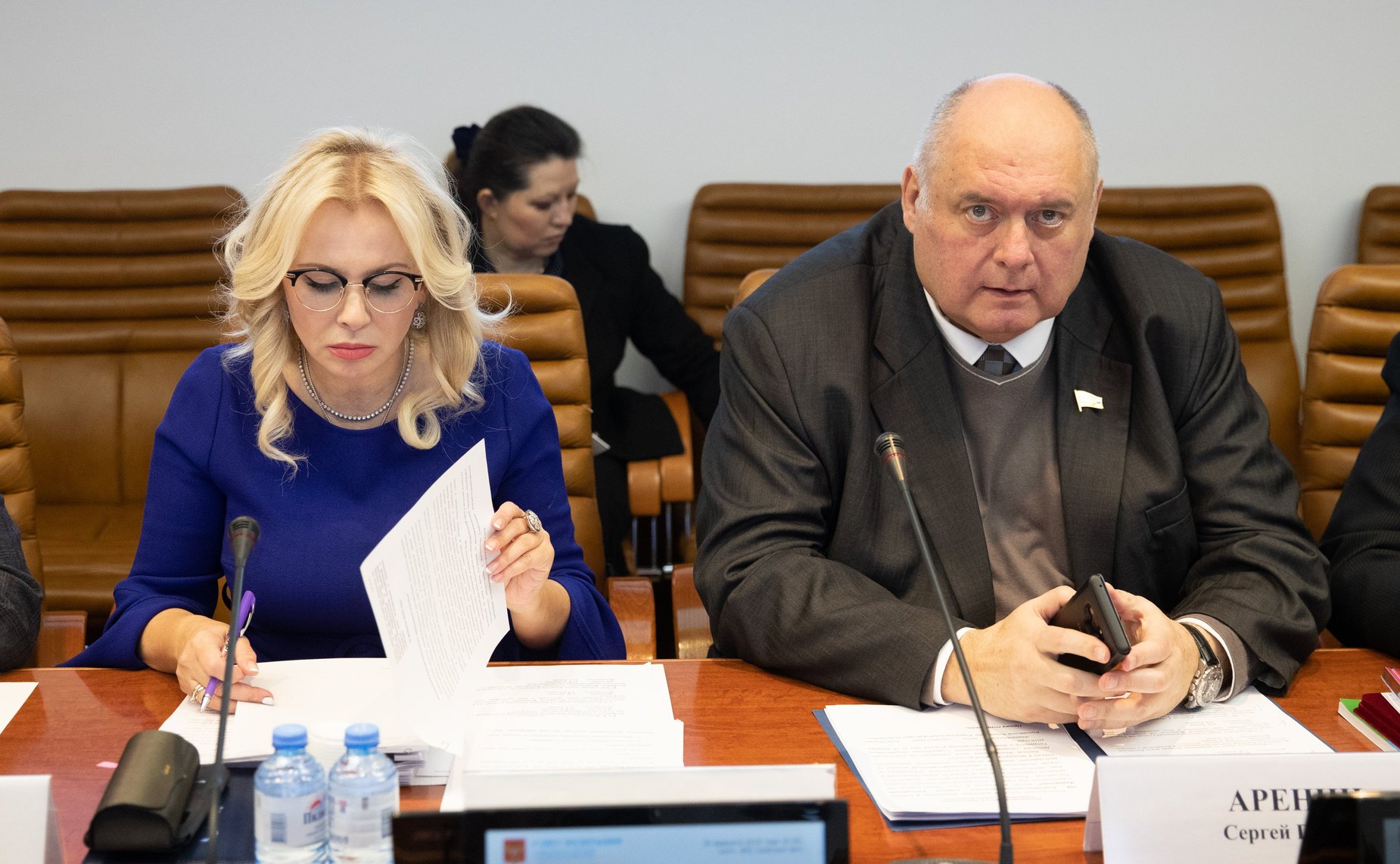 Ольга Ковитиди и Сергей Аренин