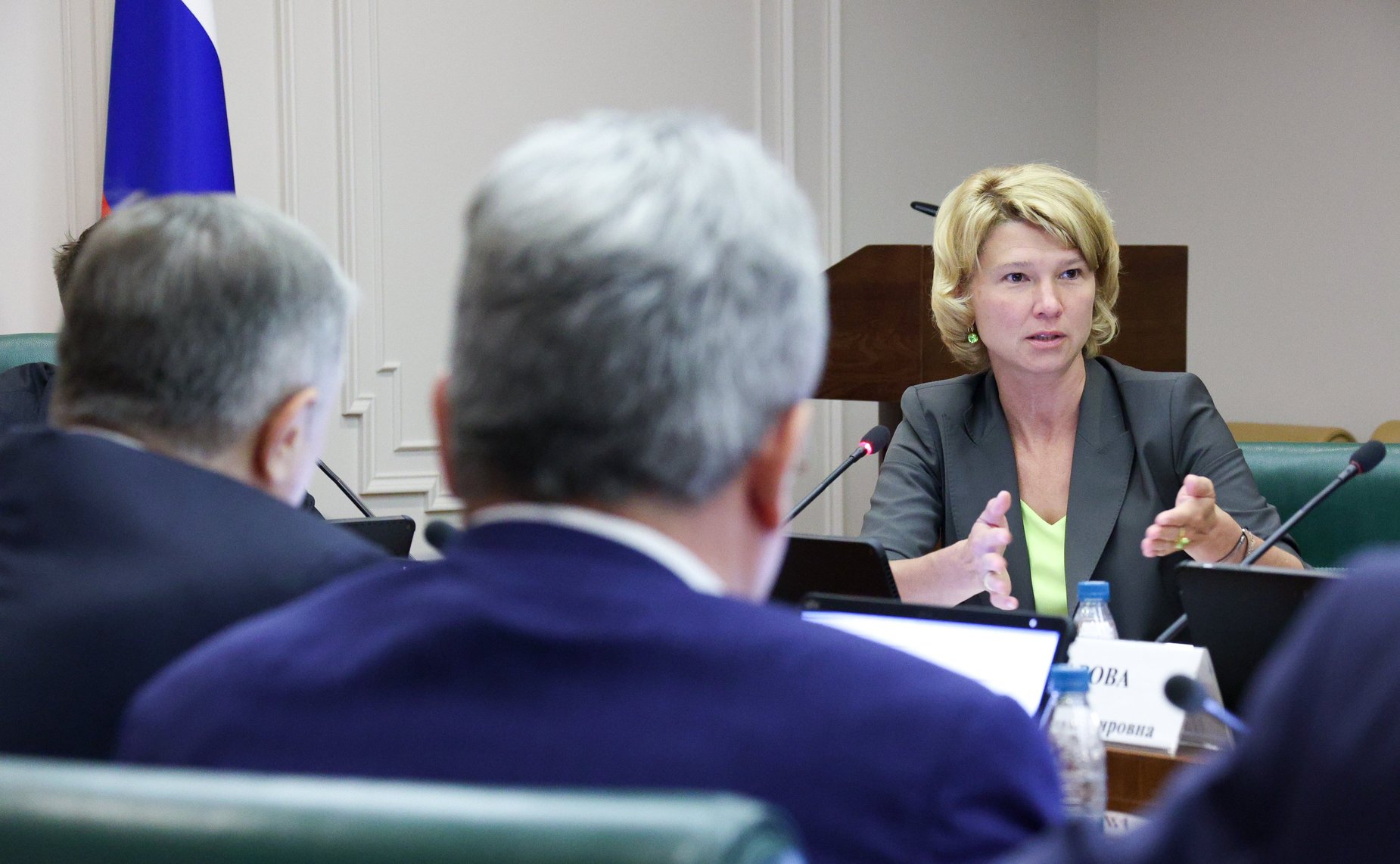 Заседание Комитета СФ по аграрно-продовольственной политике и природопользованию (в рамках Дней Чукотского автономного округа в Совете Федерации)