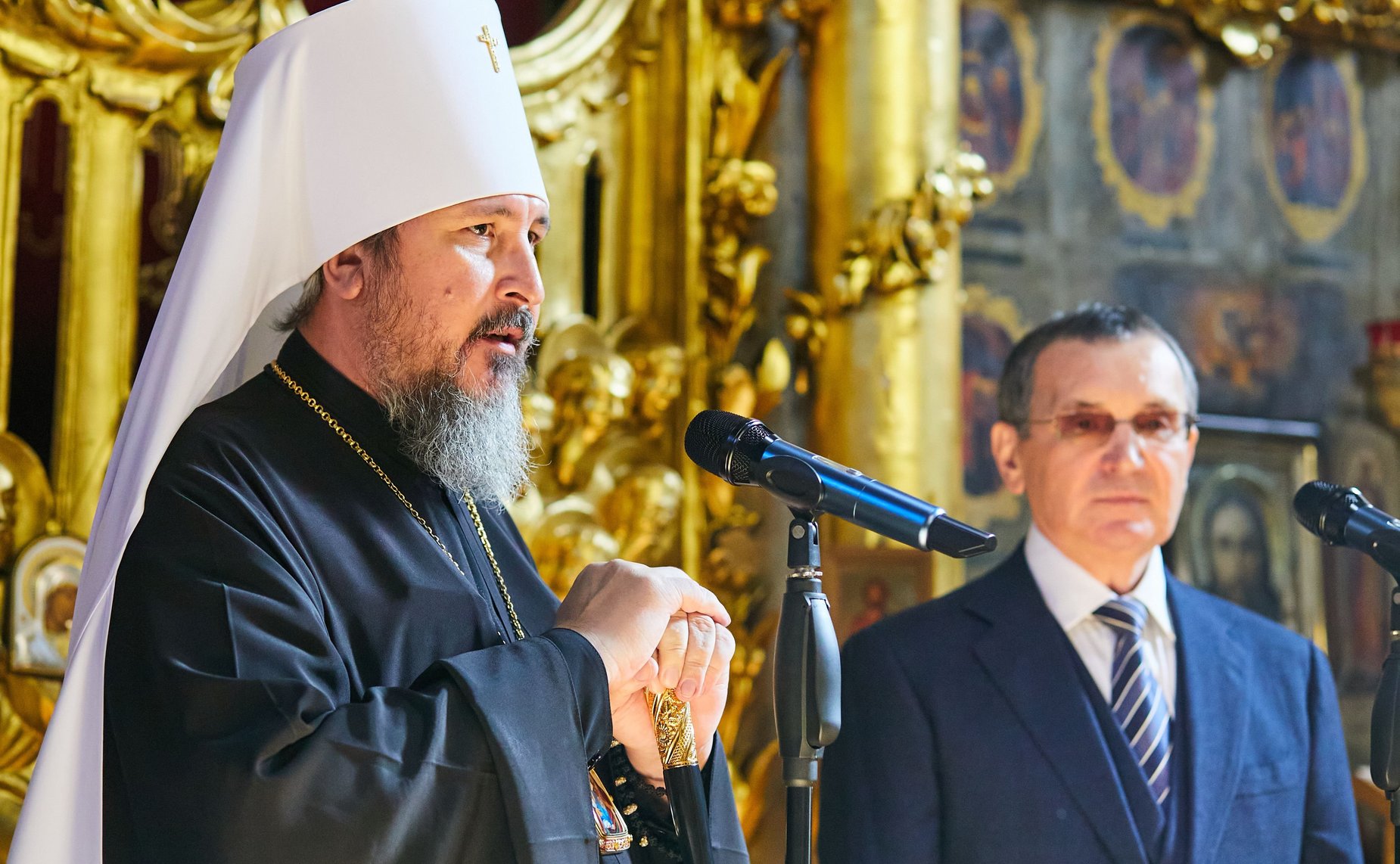 Николай Федоров вручил награду Совета Федерации митрополиту Чебоксарскому и Чувашскому Савватию