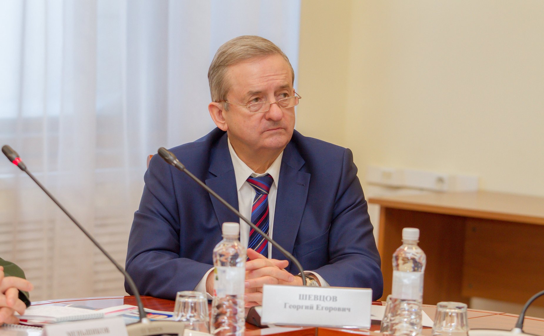 Ю. Воробьев и Н. Тихомиров обсудили с представителями молодежи Вологодской области вопросы патриотического воспитания