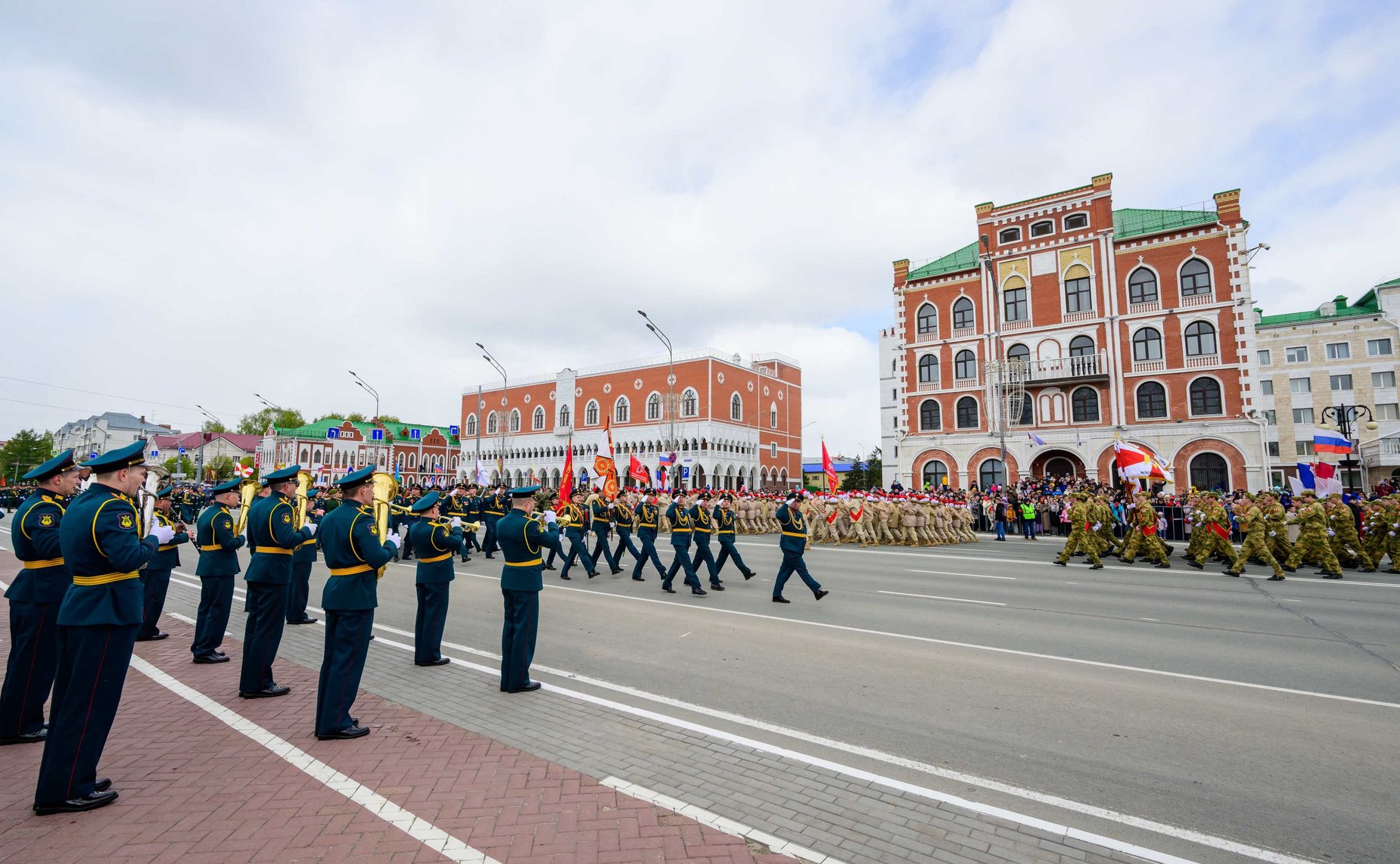 Константин Косачев принял участие в праздничных мероприятиях, посвященных 79-й годовщине Победы в Великой Отечественной войне