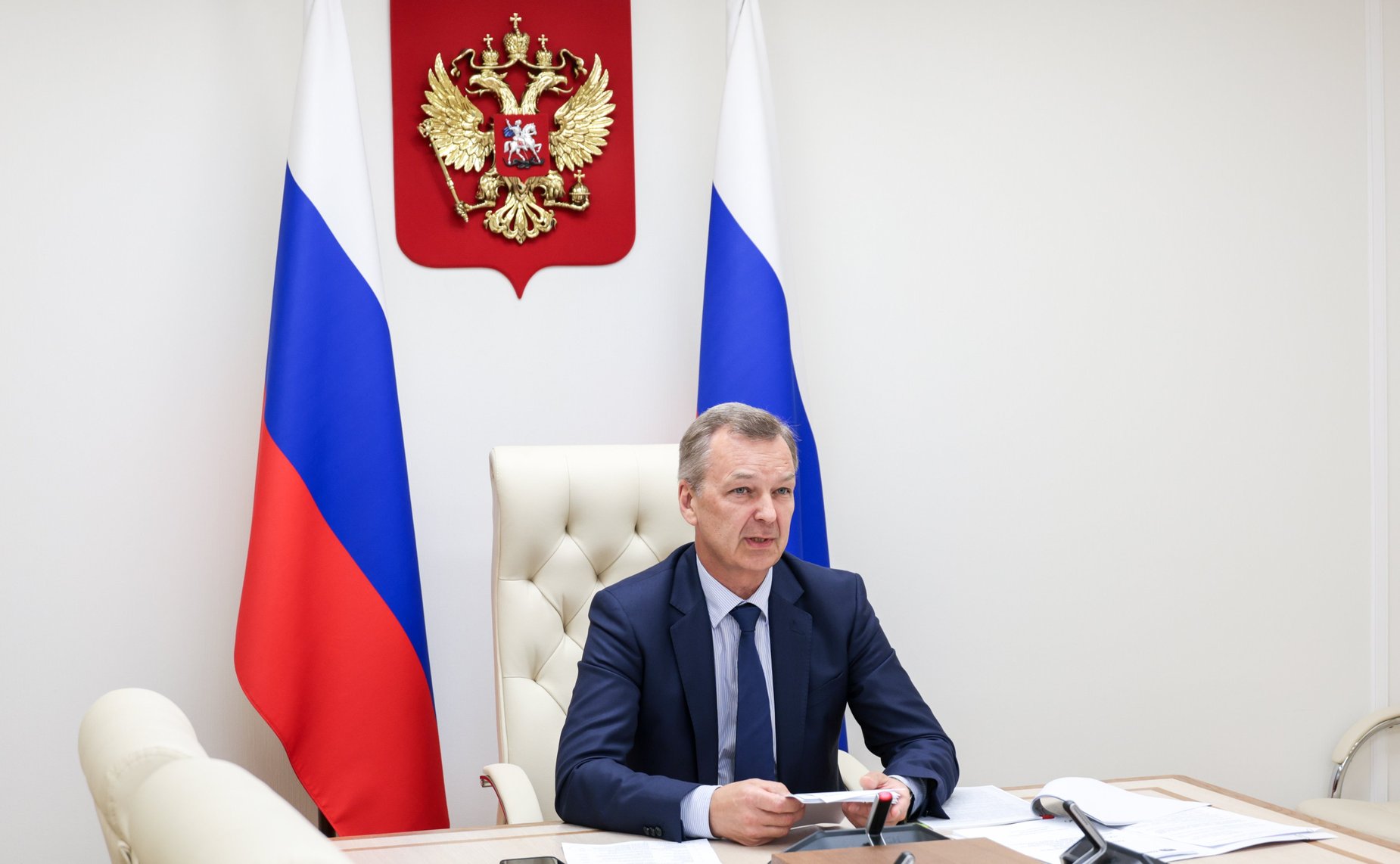 Первый заместитель Председателя Совета Федерации Андрей Яцкин