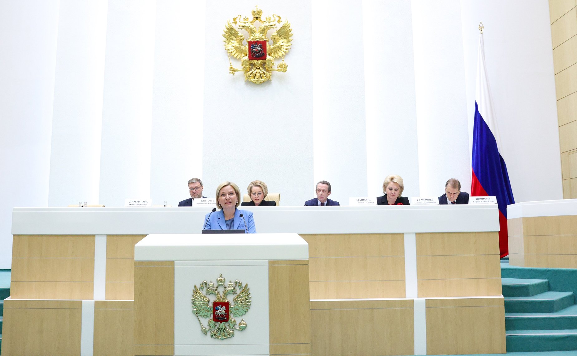 Министр культуры Российской Федерации Ольга Любимова