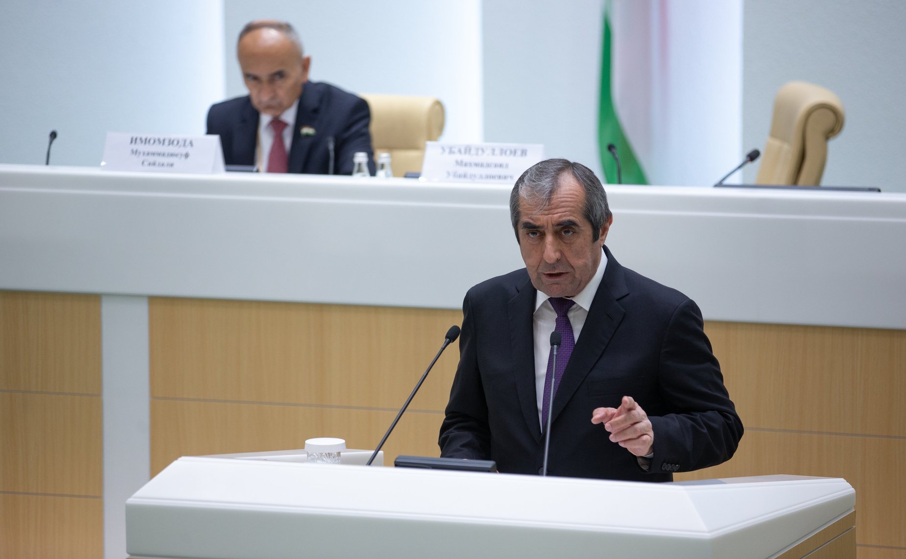 Пленарное заседание VI Межпарламентского форума Россия – Таджикистан