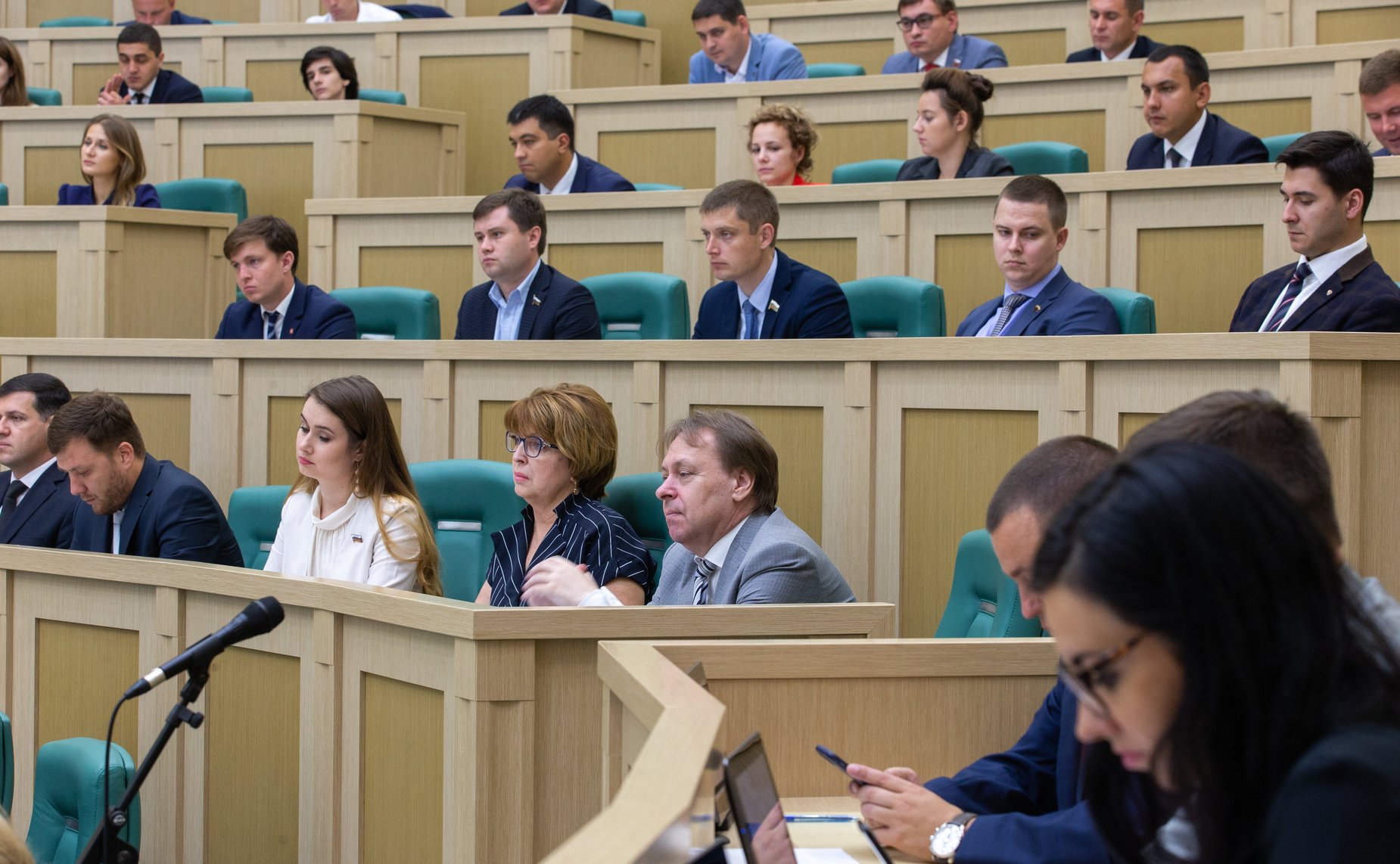 Заседание Палаты молодых законодателей