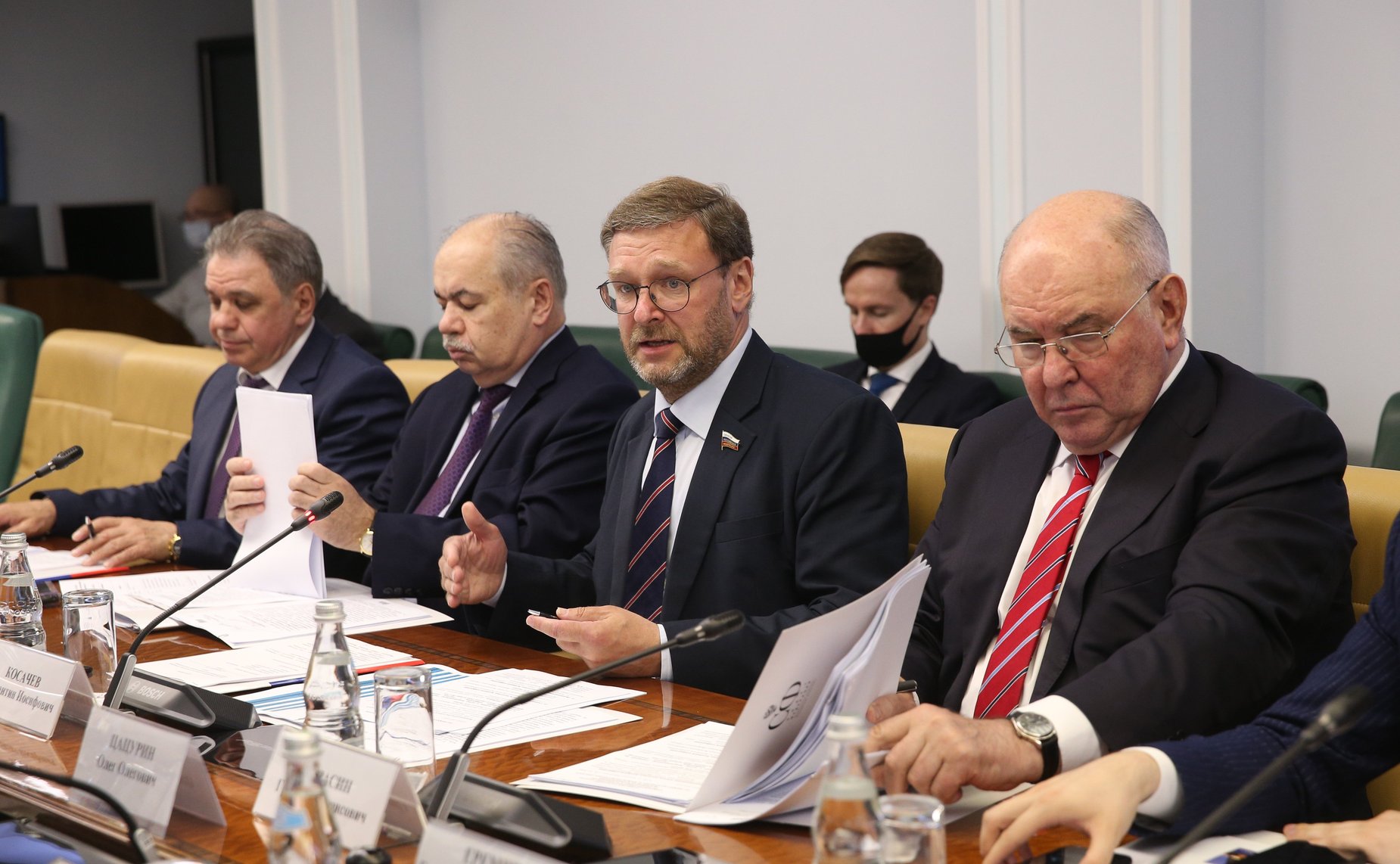 Заседание межведомственной рабочей группы про подготовке и проведению Всемирной конференции по межкультурному и межрелигиозному диалогу