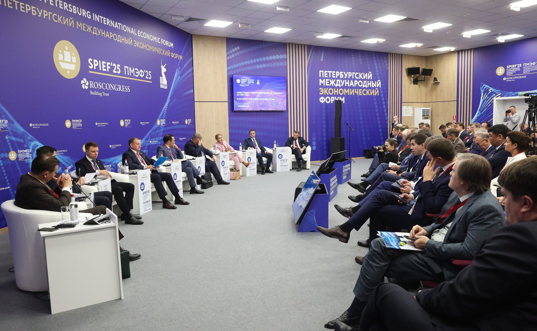 XXVIII Петербургский международный экономический форум (ПМЭФ’25). «Инвестиции в электроэнергетике на горизонте до 2050 года»