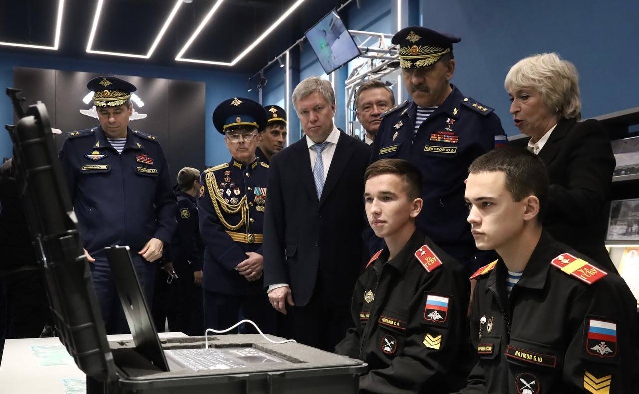 Сергей Рябухин принял участие в церемонии открытия нового комплекса зданий Ульяновского гвардейского суворовского военного училища