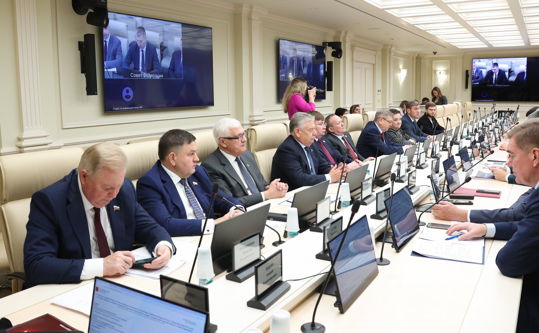 Расширенное заседание Комитета СФ по Регламенту и организации парламентской деятельности (в рамках дней Тульской области в Совете Федерации)