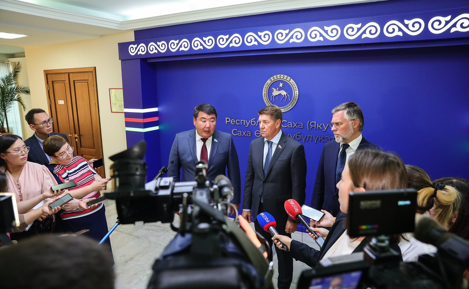 Пресс-подход по итогам выездного совещания Комитета СФ по федеративному устройству, региональной политике, местному самоуправлению и делам Севера