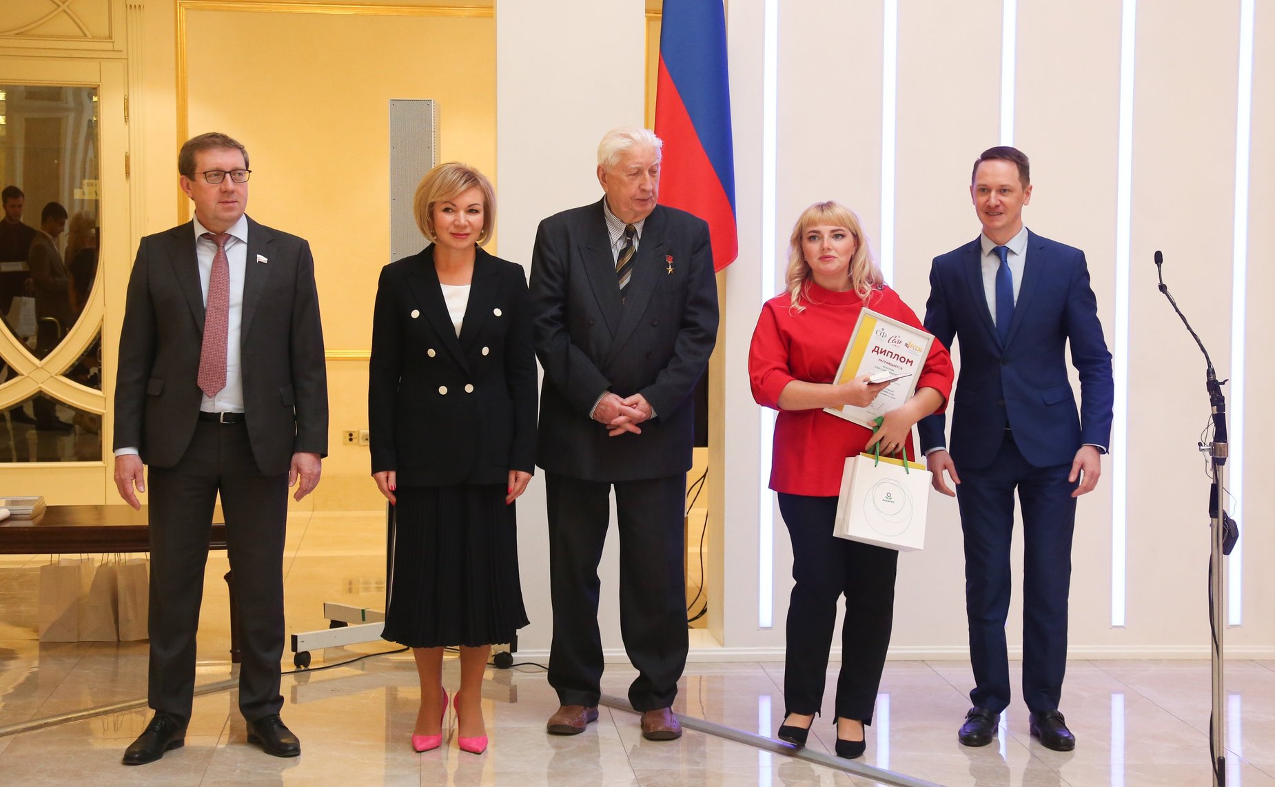 Церемония награждения победителей Всероссийской сетевой акции «Подвиг села»