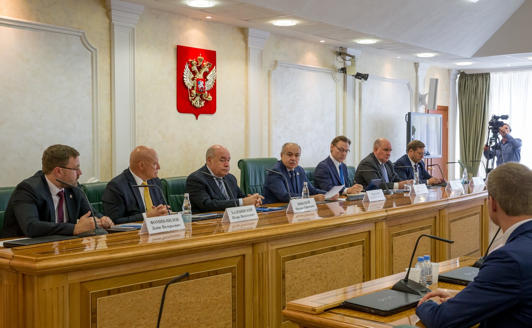 Встреча членов Правления Интеграционного клуба при Председателе СФ с финалистами Конкурса молодых международников СНГ имени А.А. Громыко