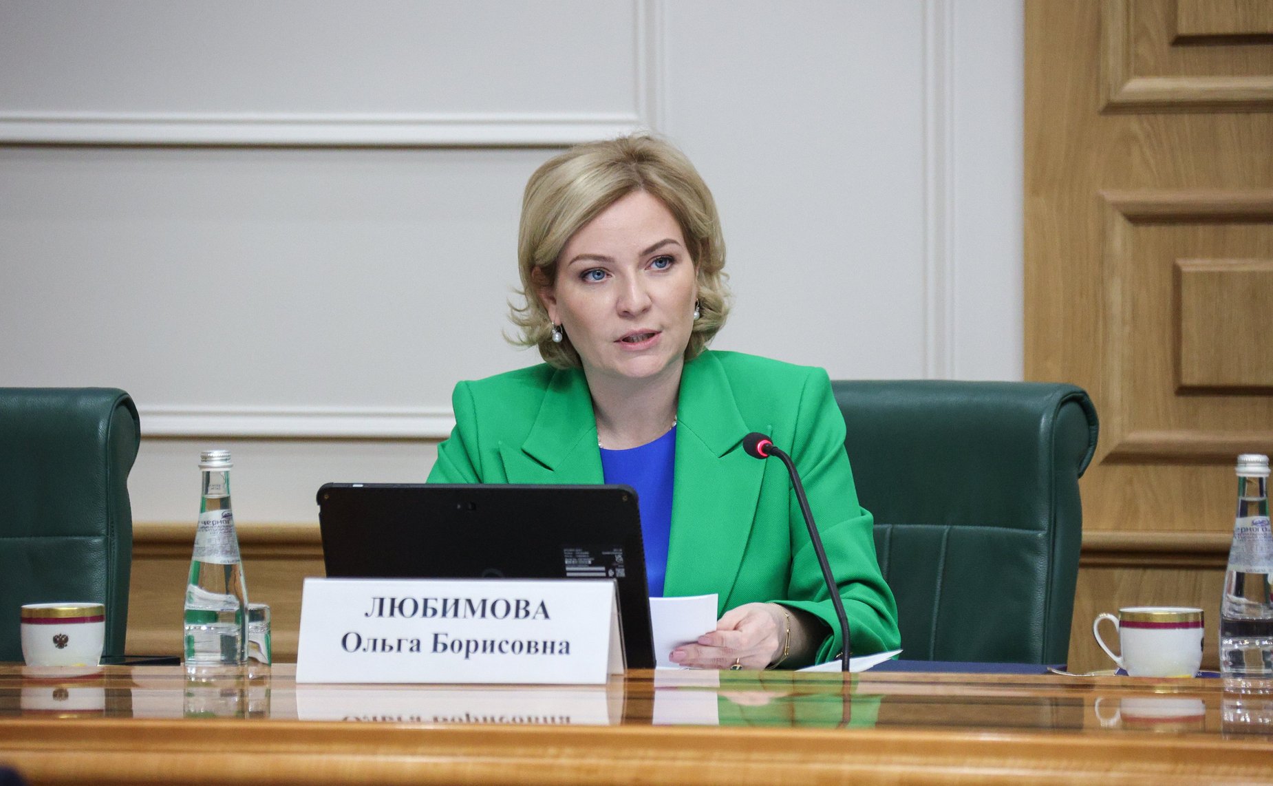 Заседание Организационного комитета по подготовке и проведению празднования 80-летия полного освобождения Ленинграда от фашистской блокады